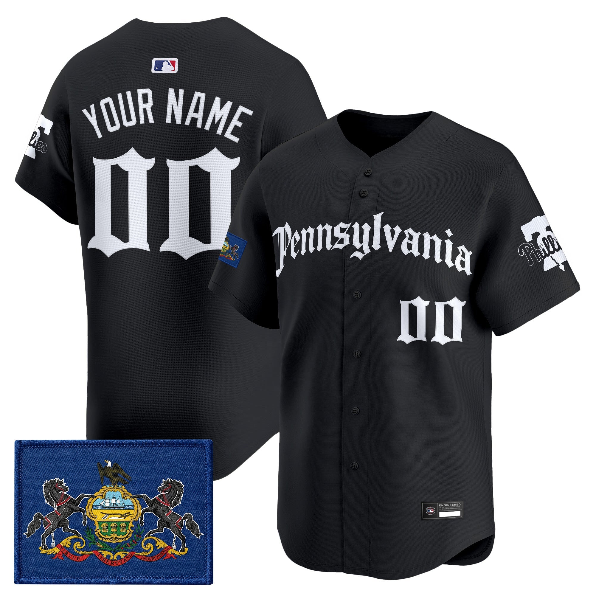 ‘Pennsylvania Gothic Edition’ Vapor Premier Limited Custom Jersey