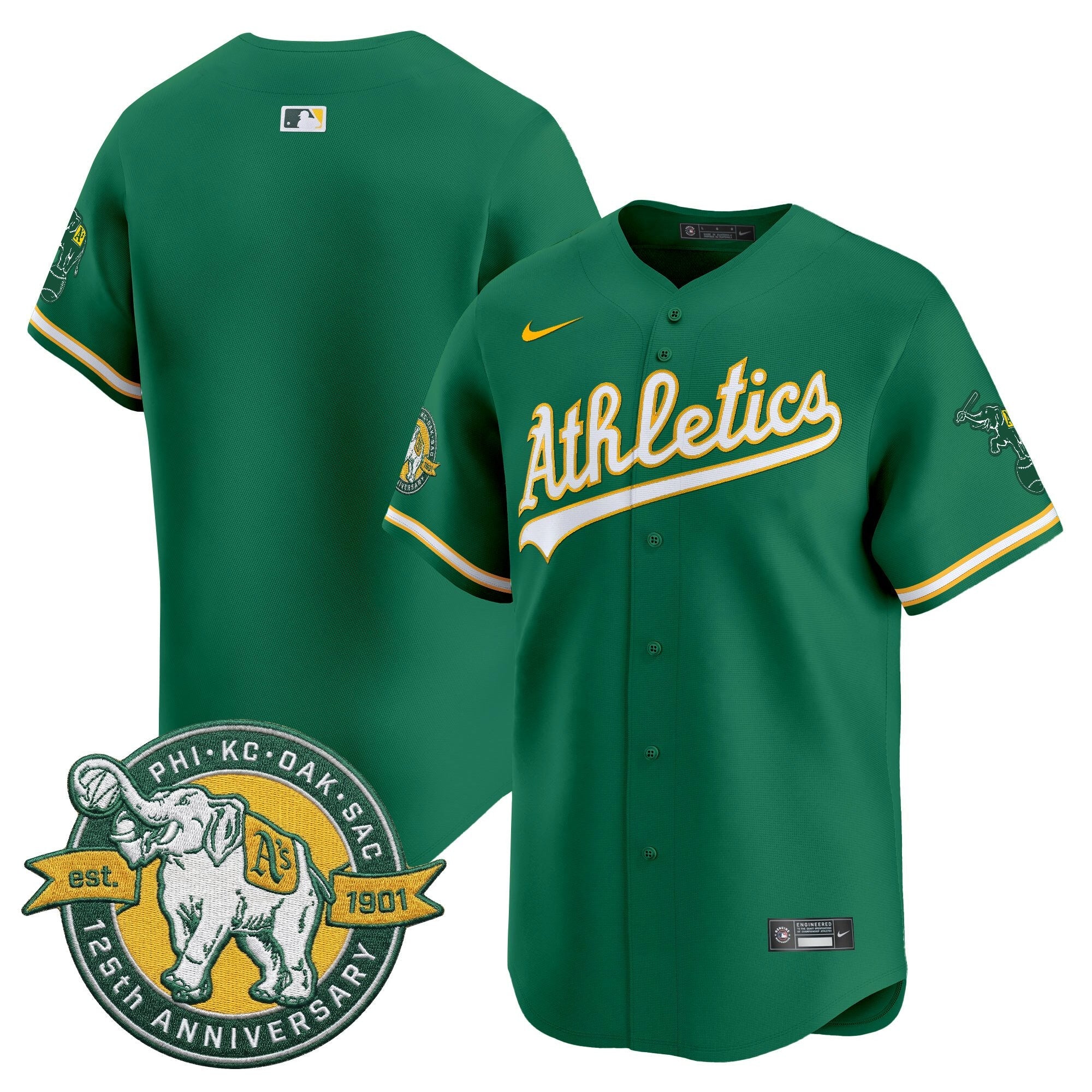 Men’s 125th Anniversary Patch Vapor Premier Limited Jersey