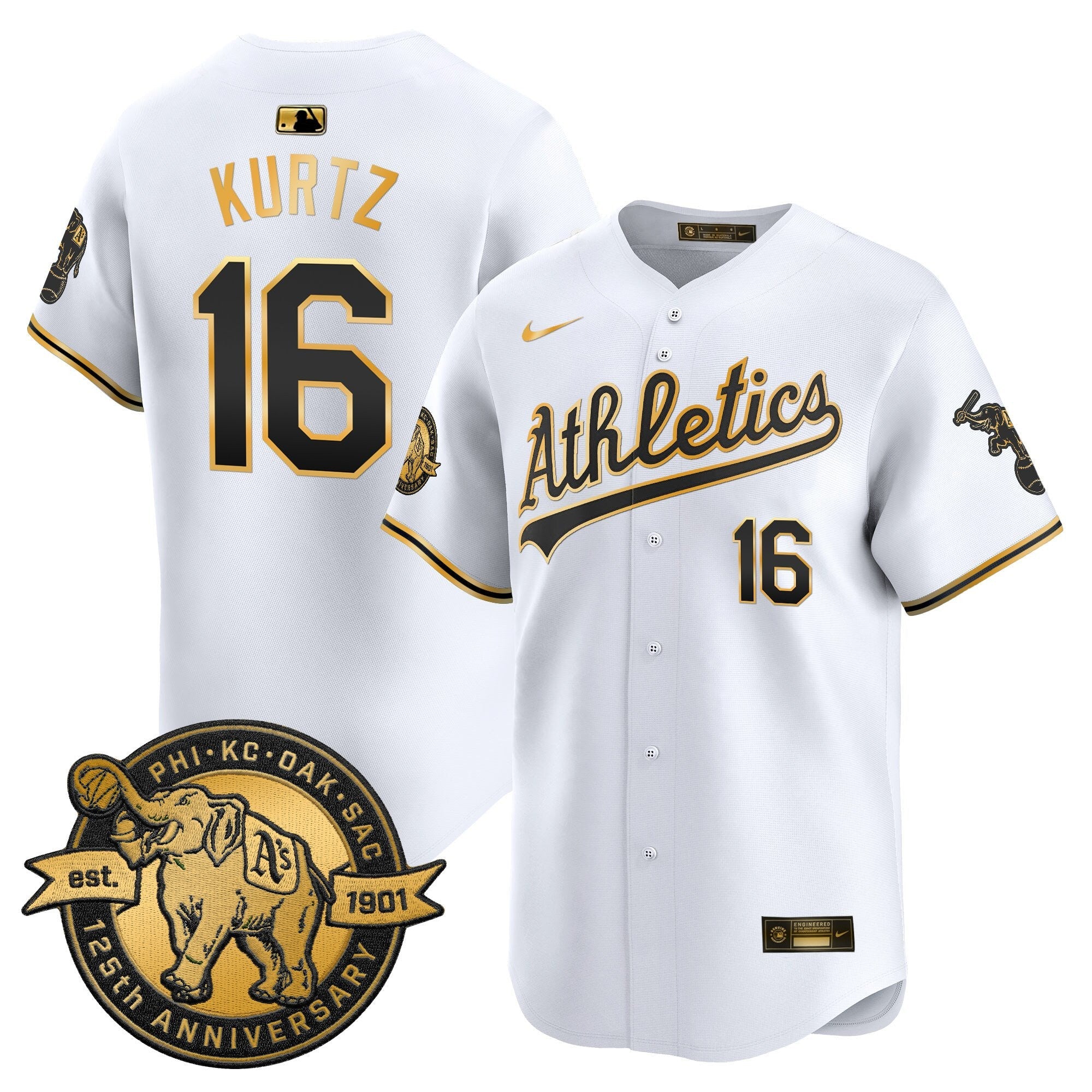 Men’s 125th Anniversary Patch Vapor Premier Limited Jersey