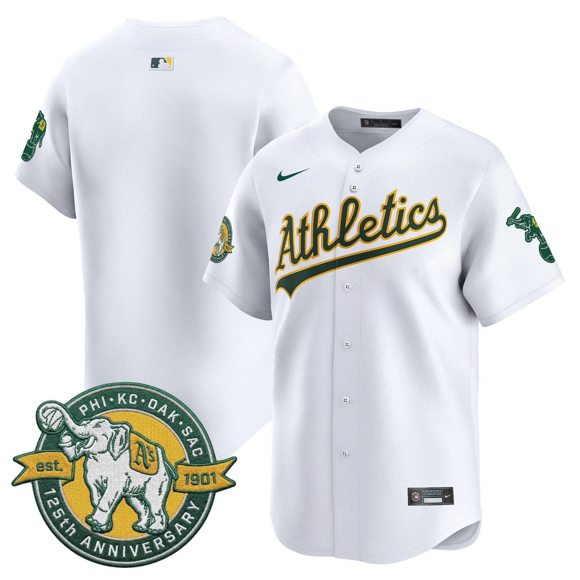 Men’s 125th Anniversary Patch Vapor Premier Limited Jersey