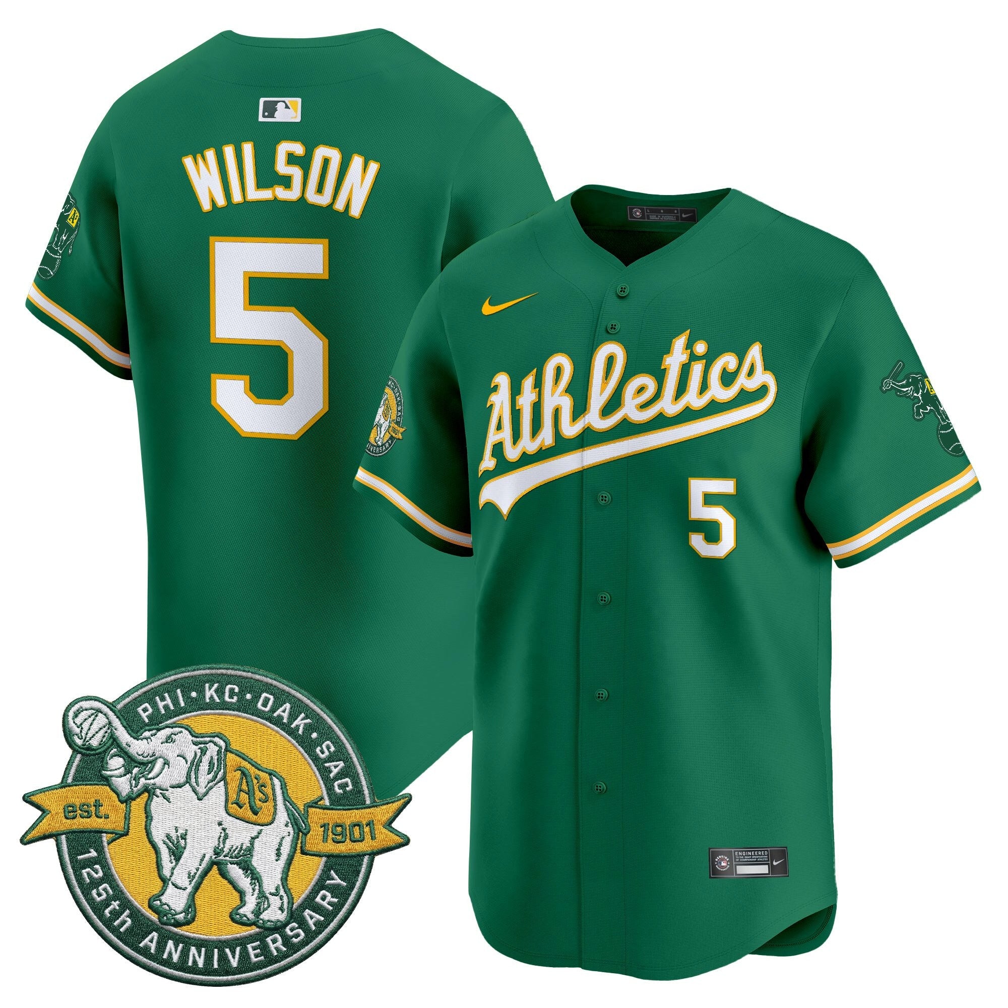 Men’s 125th Anniversary Patch Vapor Premier Limited Jersey