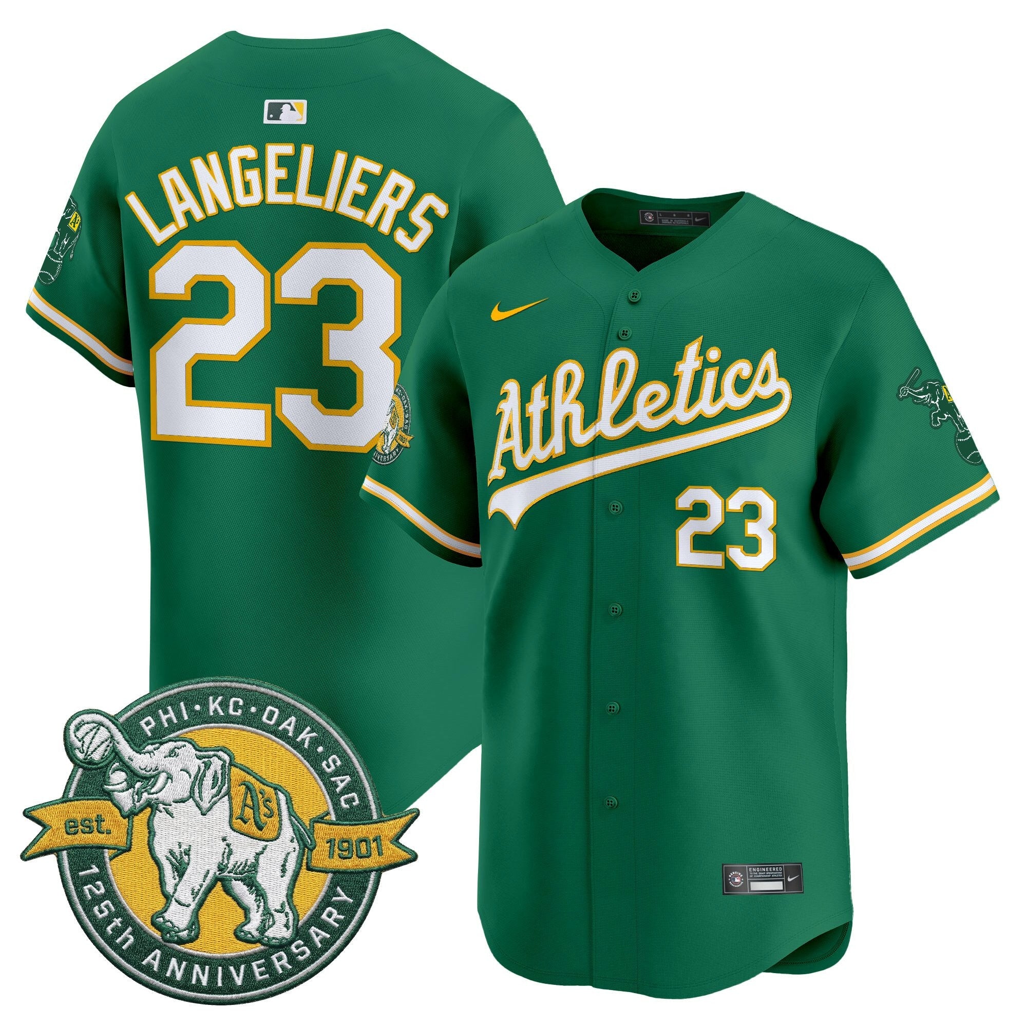 Men’s 125th Anniversary Patch Vapor Premier Limited Jersey