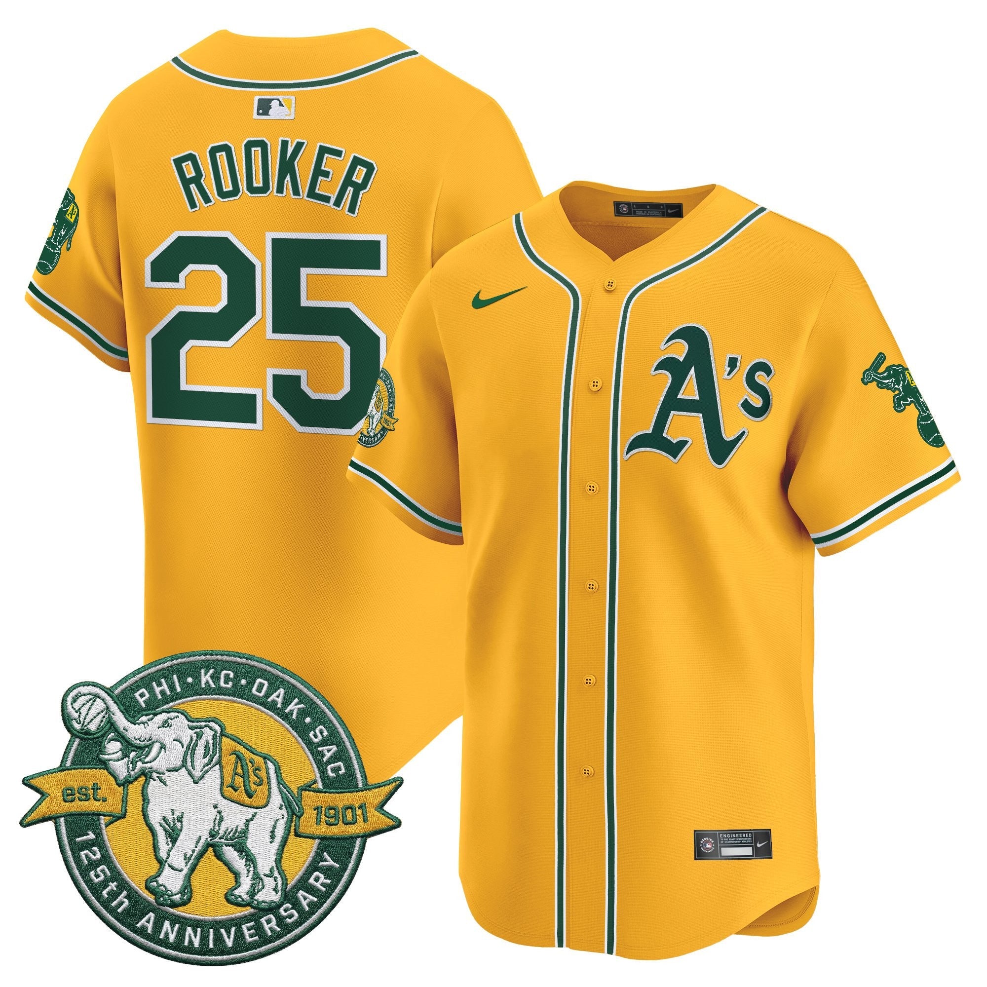 Men’s 125th Anniversary Patch Vapor Premier Limited Jersey