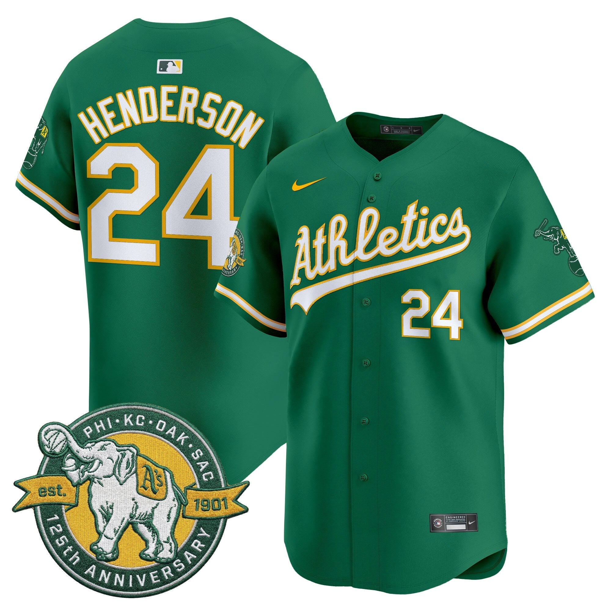 Men’s 125th Anniversary Patch Vapor Premier Limited Jersey