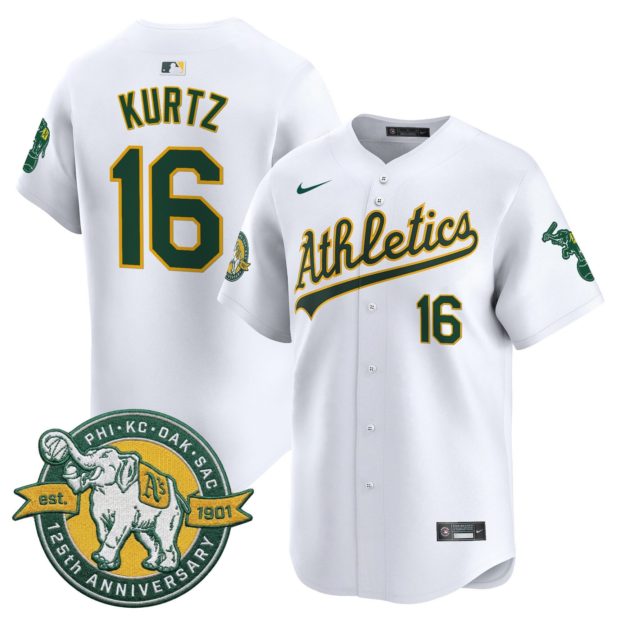 Men’s 125th Anniversary Patch Vapor Premier Limited Jersey