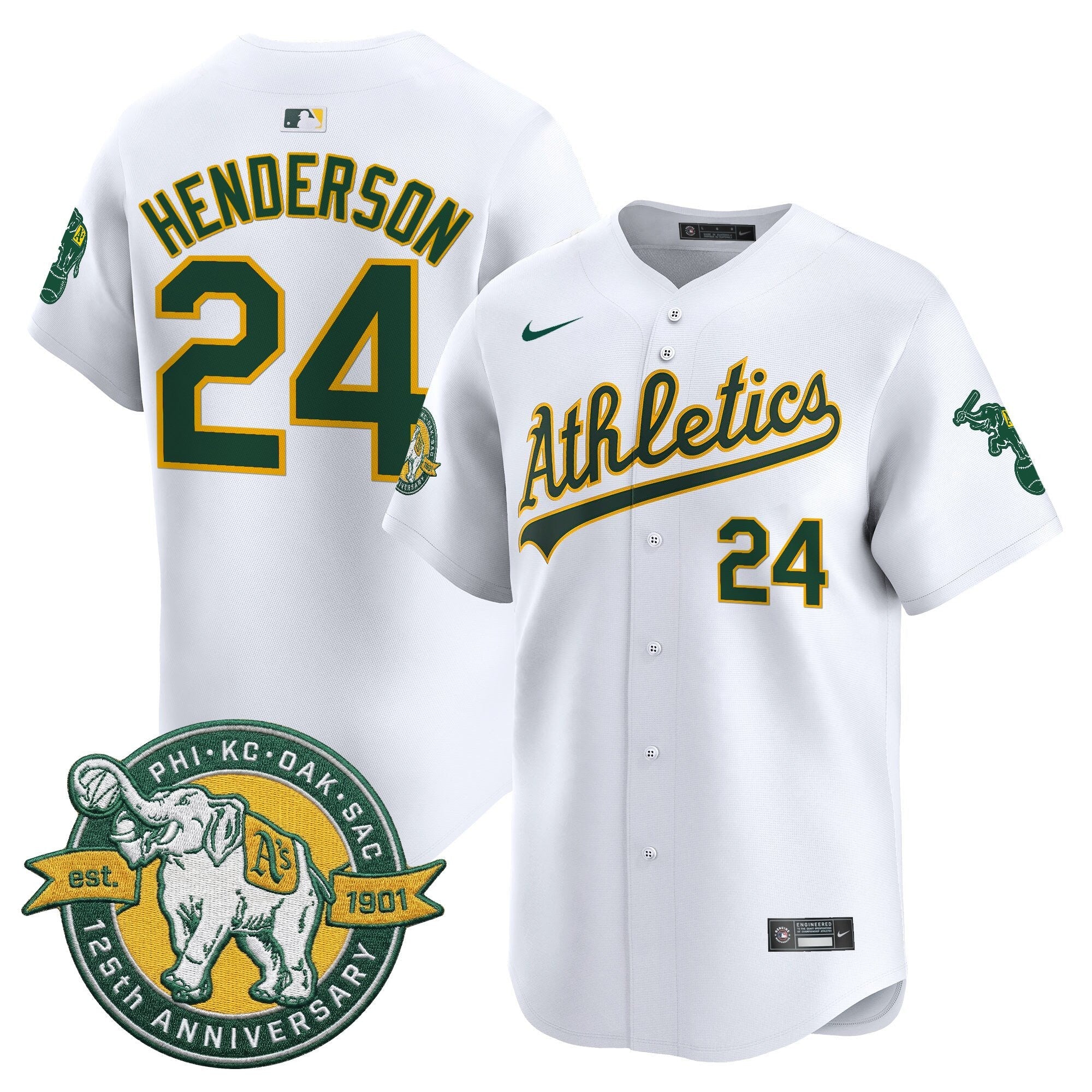 Men’s 125th Anniversary Patch Vapor Premier Limited Jersey
