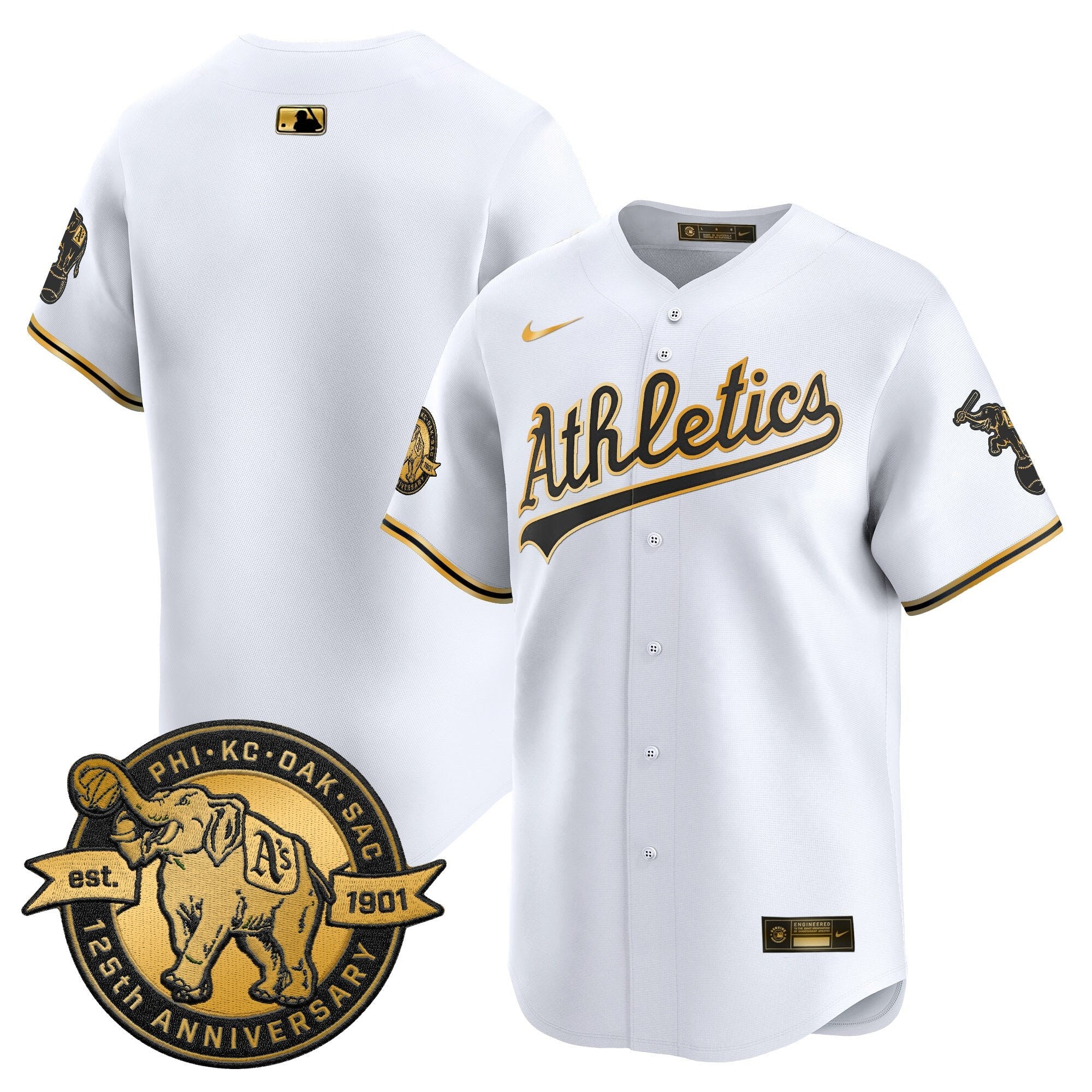 Men’s 125th Anniversary Patch Vapor Premier Limited Jersey