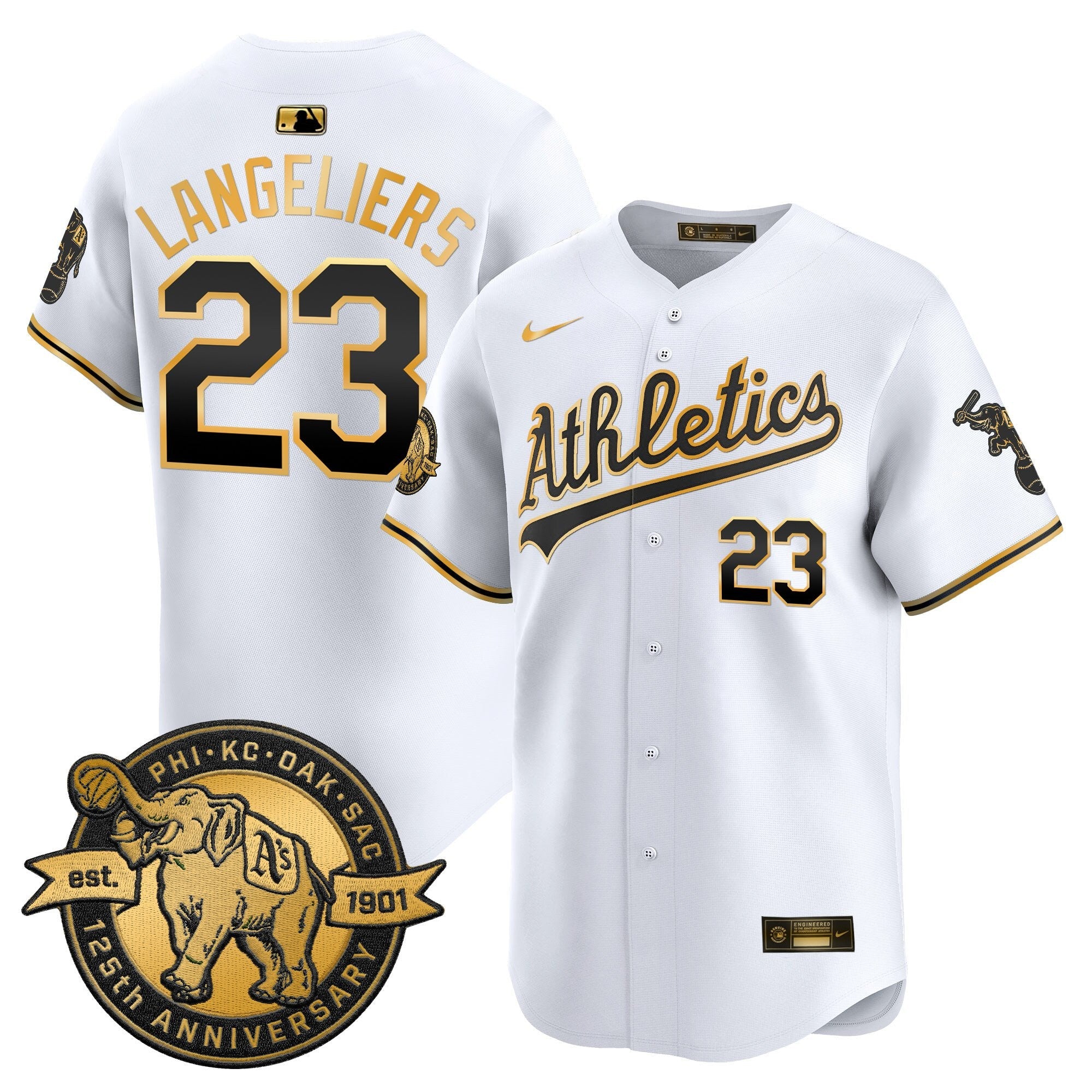 Men’s 125th Anniversary Patch Vapor Premier Limited Jersey