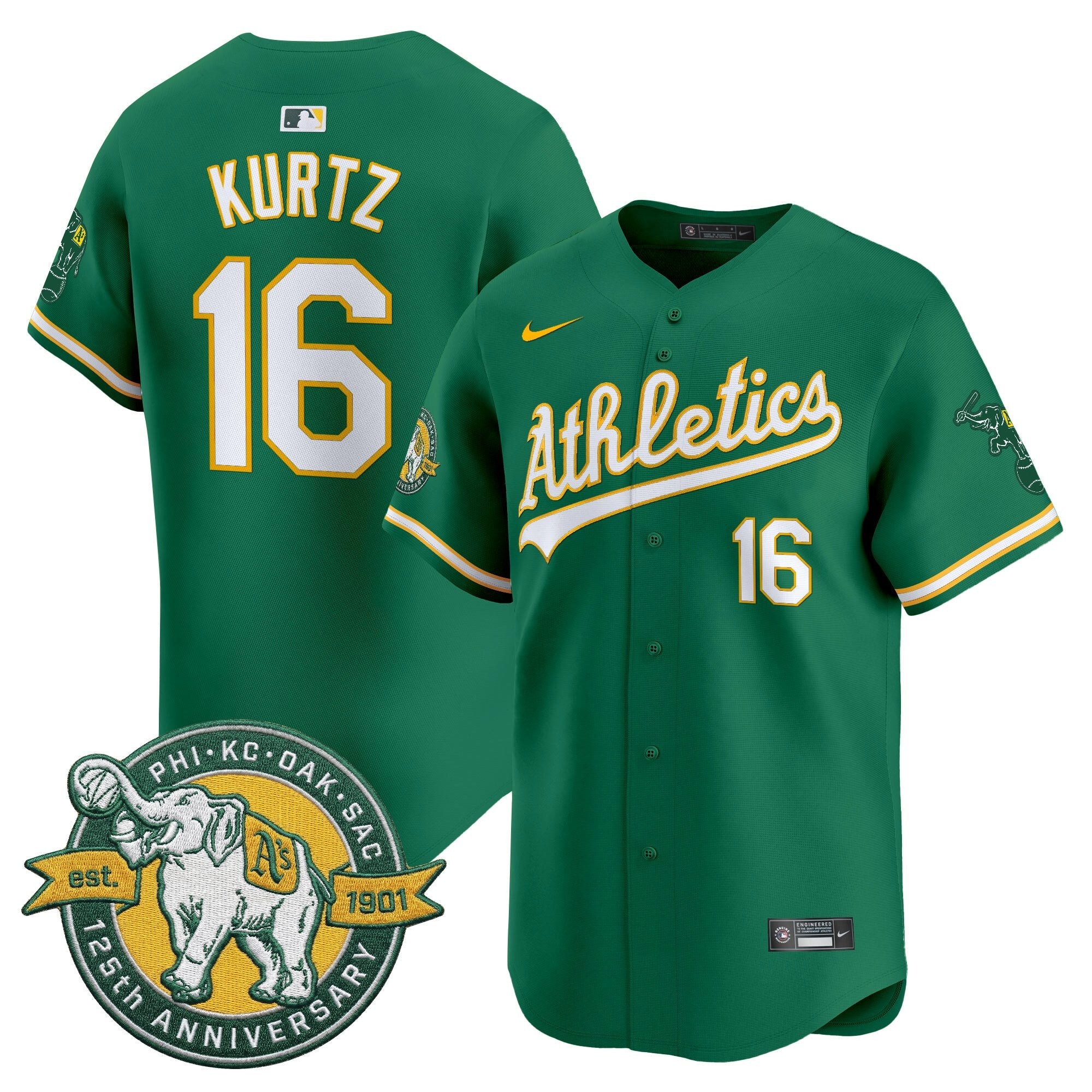 Men’s 125th Anniversary Patch Vapor Premier Limited Jersey