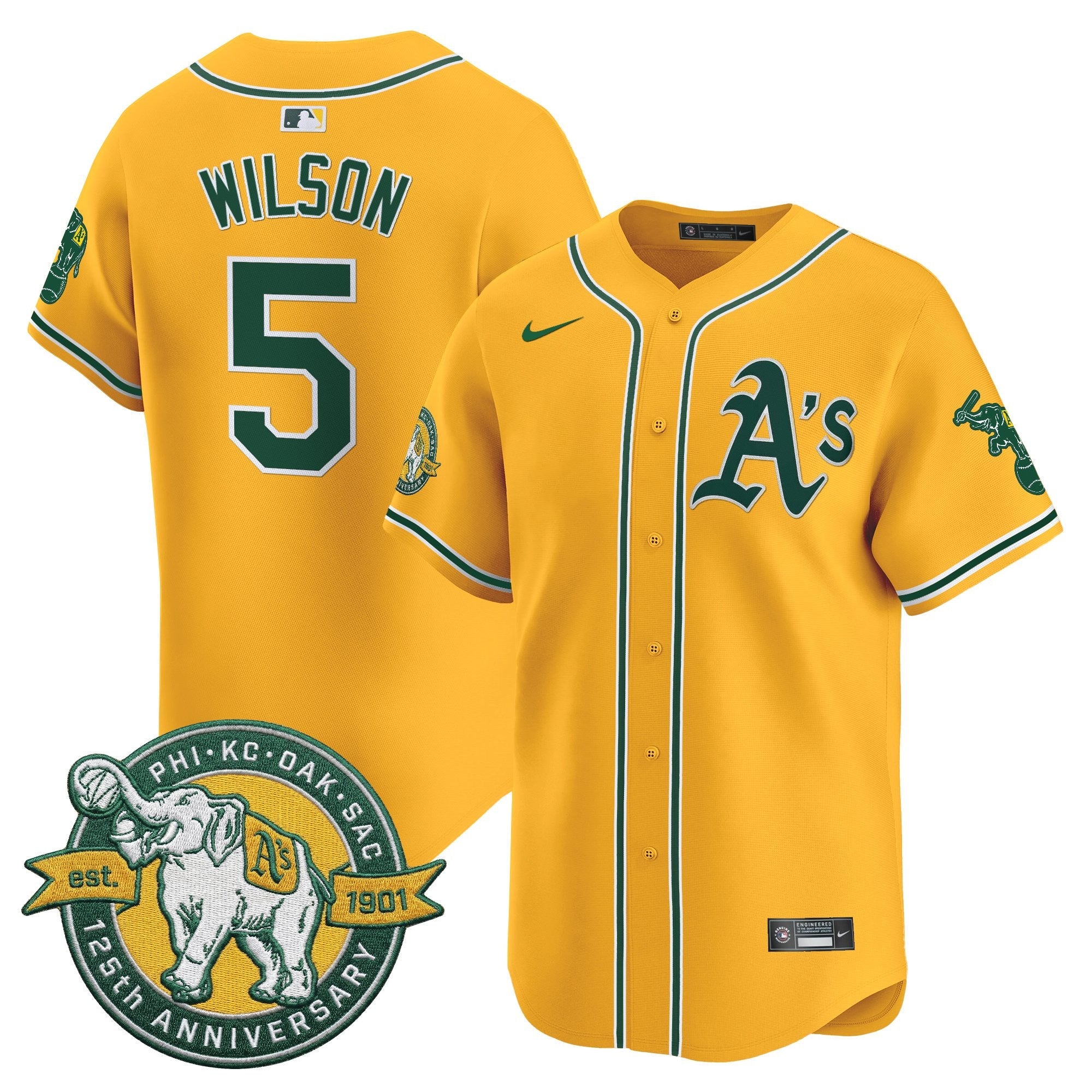 Men’s 125th Anniversary Patch Vapor Premier Limited Jersey