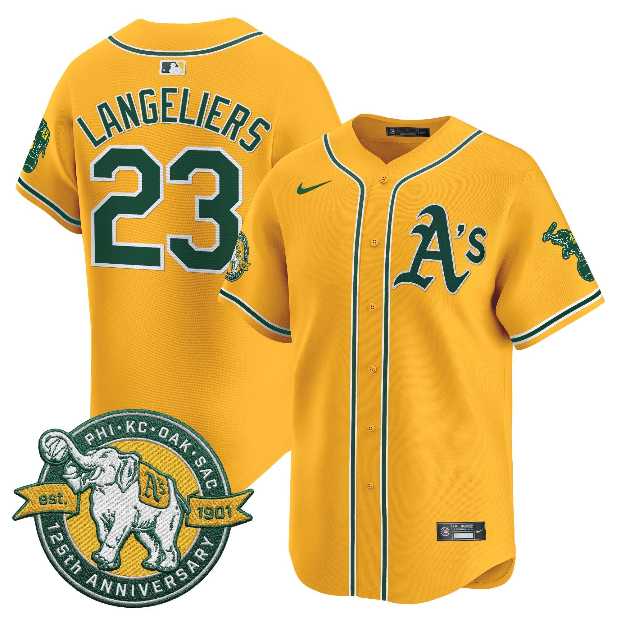 Men’s 125th Anniversary Patch Vapor Premier Limited Jersey