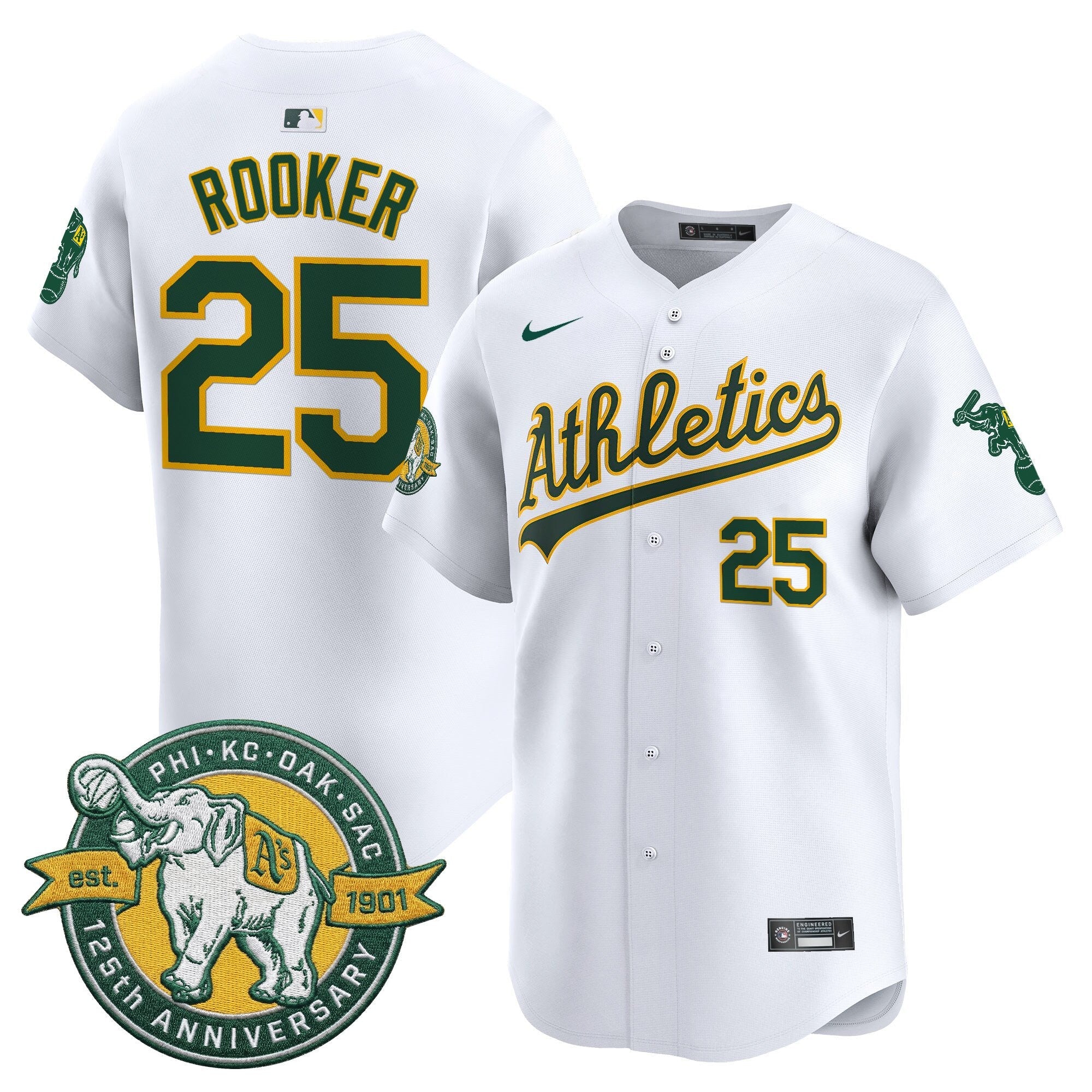 Men’s 125th Anniversary Patch Vapor Premier Limited Jersey