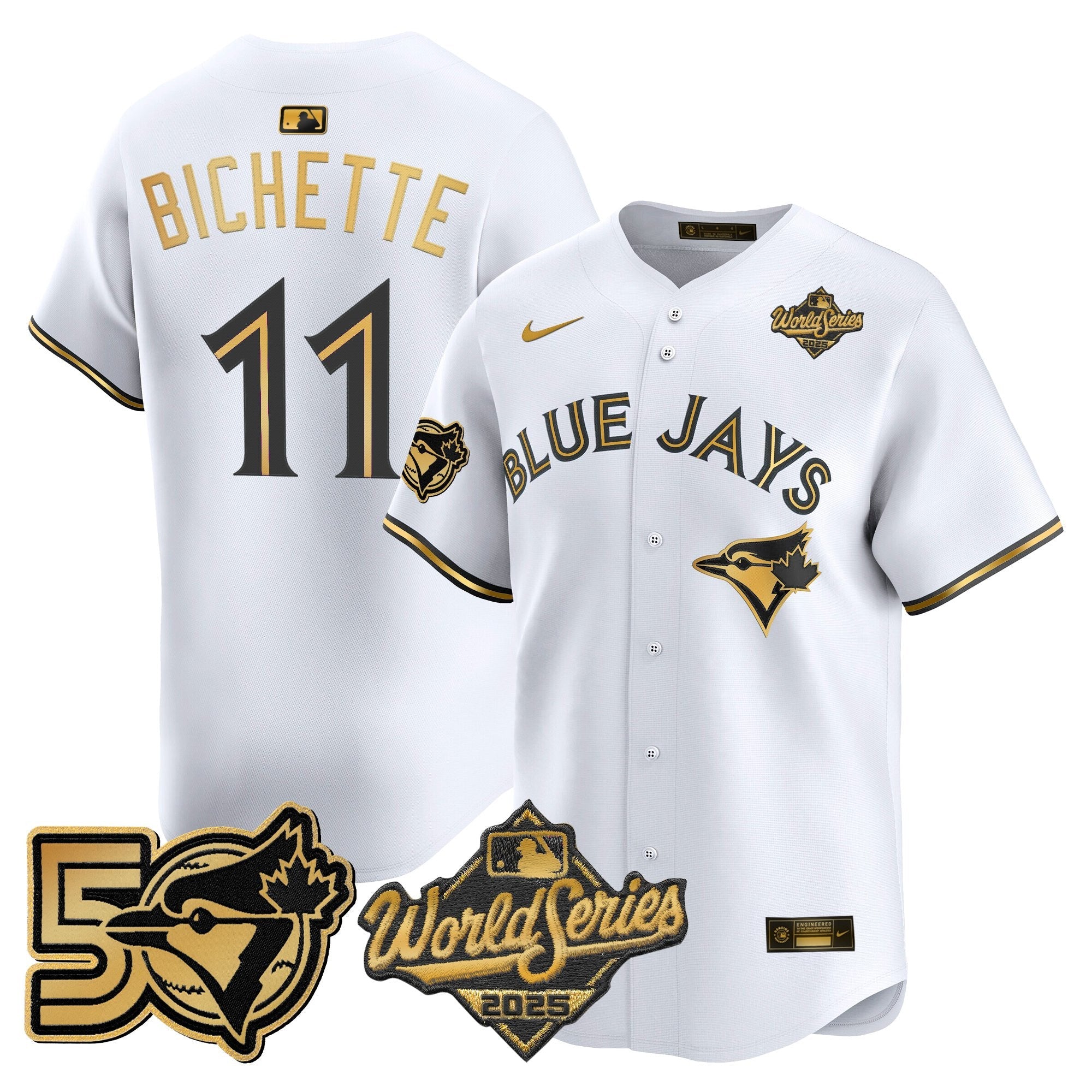 Men’s 2025 World Series Vapor Premier Limited Jersey – 50 Seasons Patch
