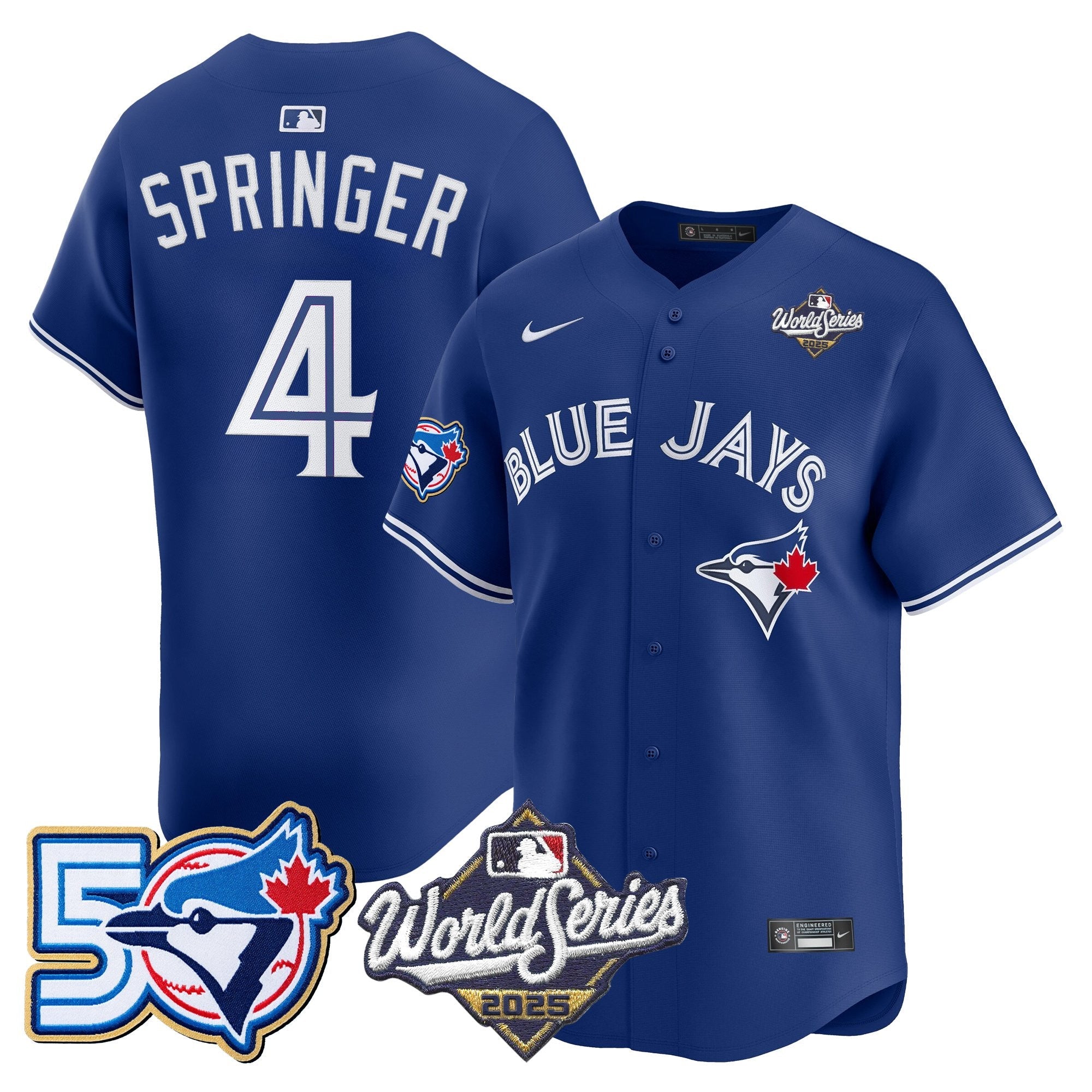 Men’s 2025 World Series Vapor Premier Limited Jersey – 50 Seasons Patch