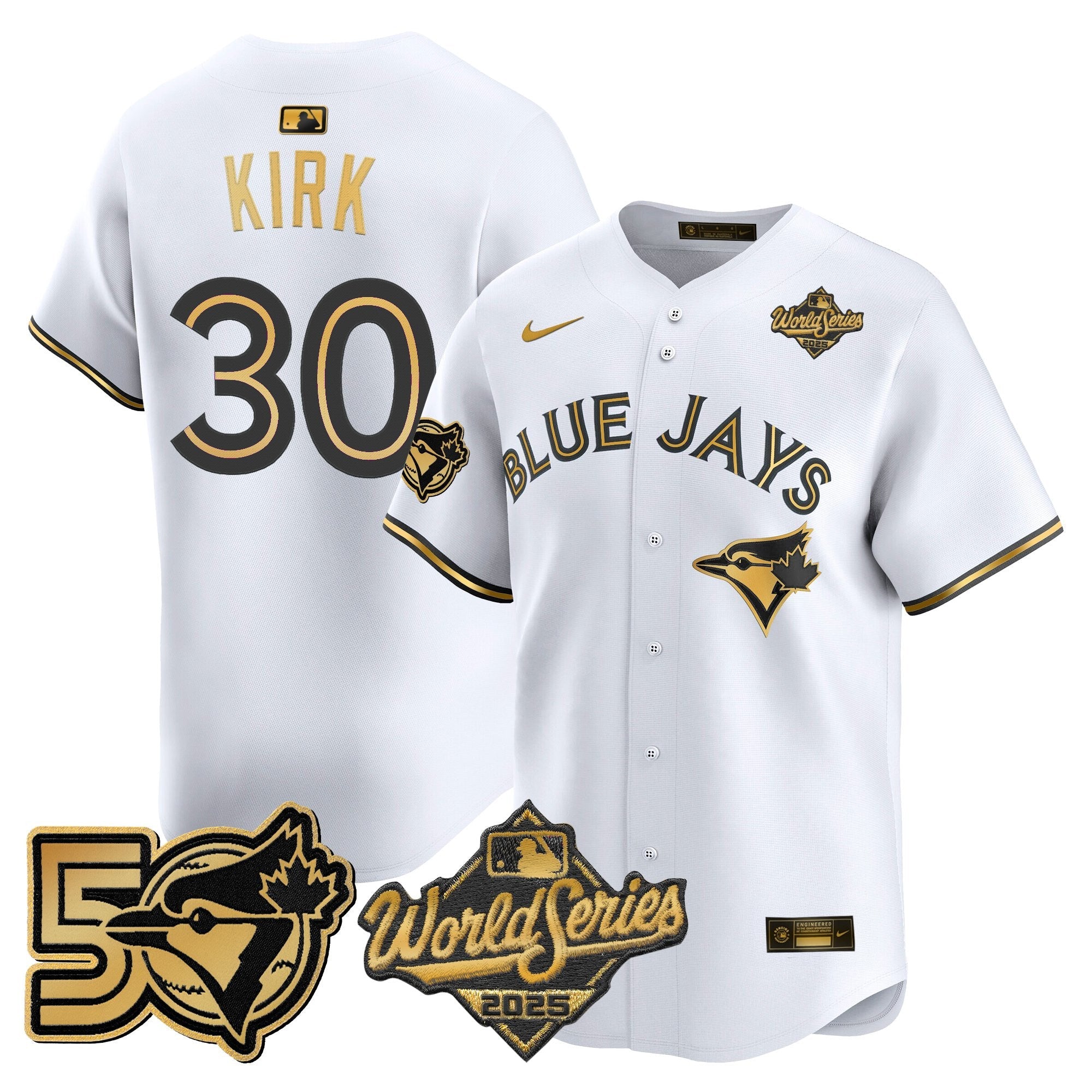 Men’s 2025 World Series Vapor Premier Limited Jersey – 50 Seasons Patch