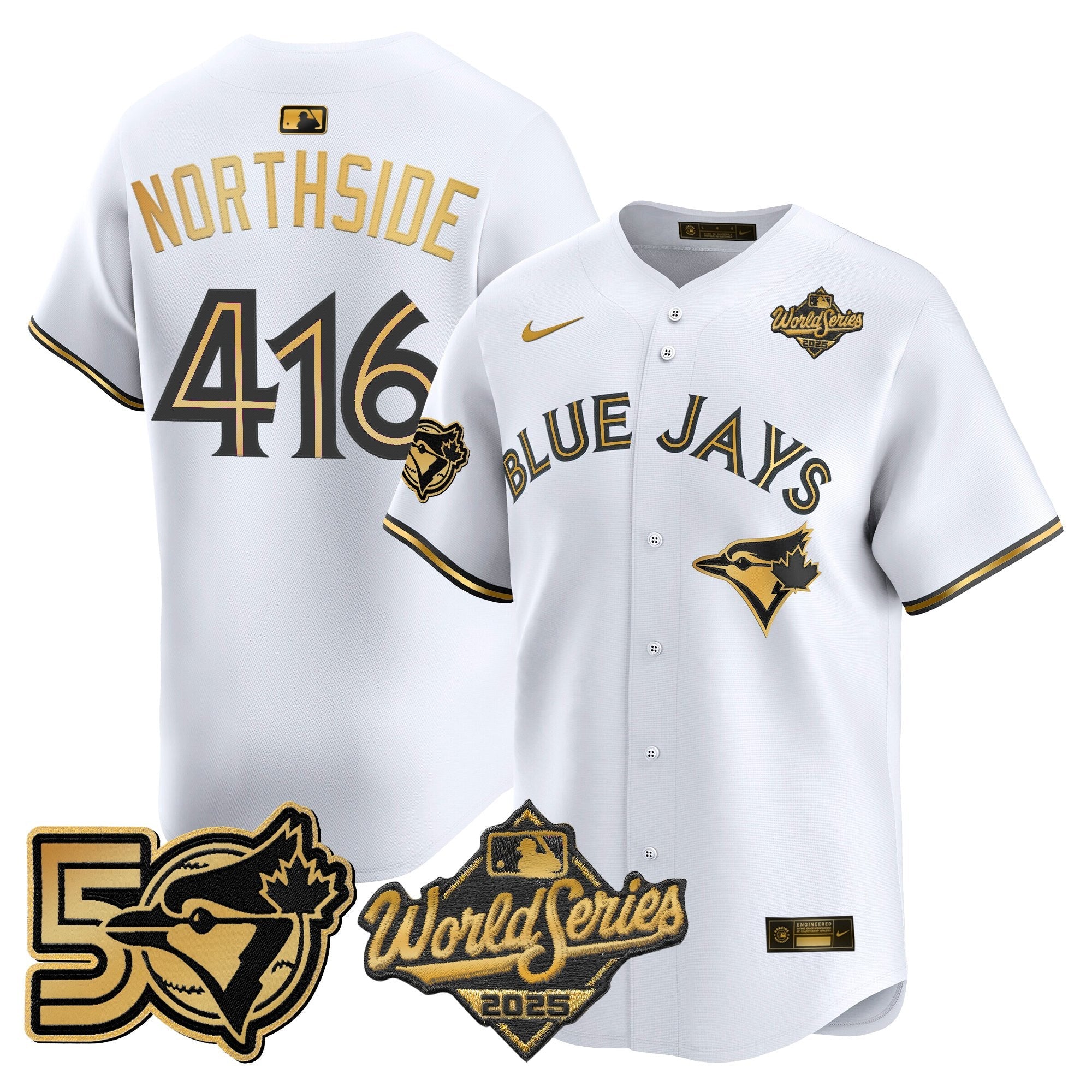 Men’s 2025 World Series Vapor Premier Limited Jersey – 50 Seasons Patch