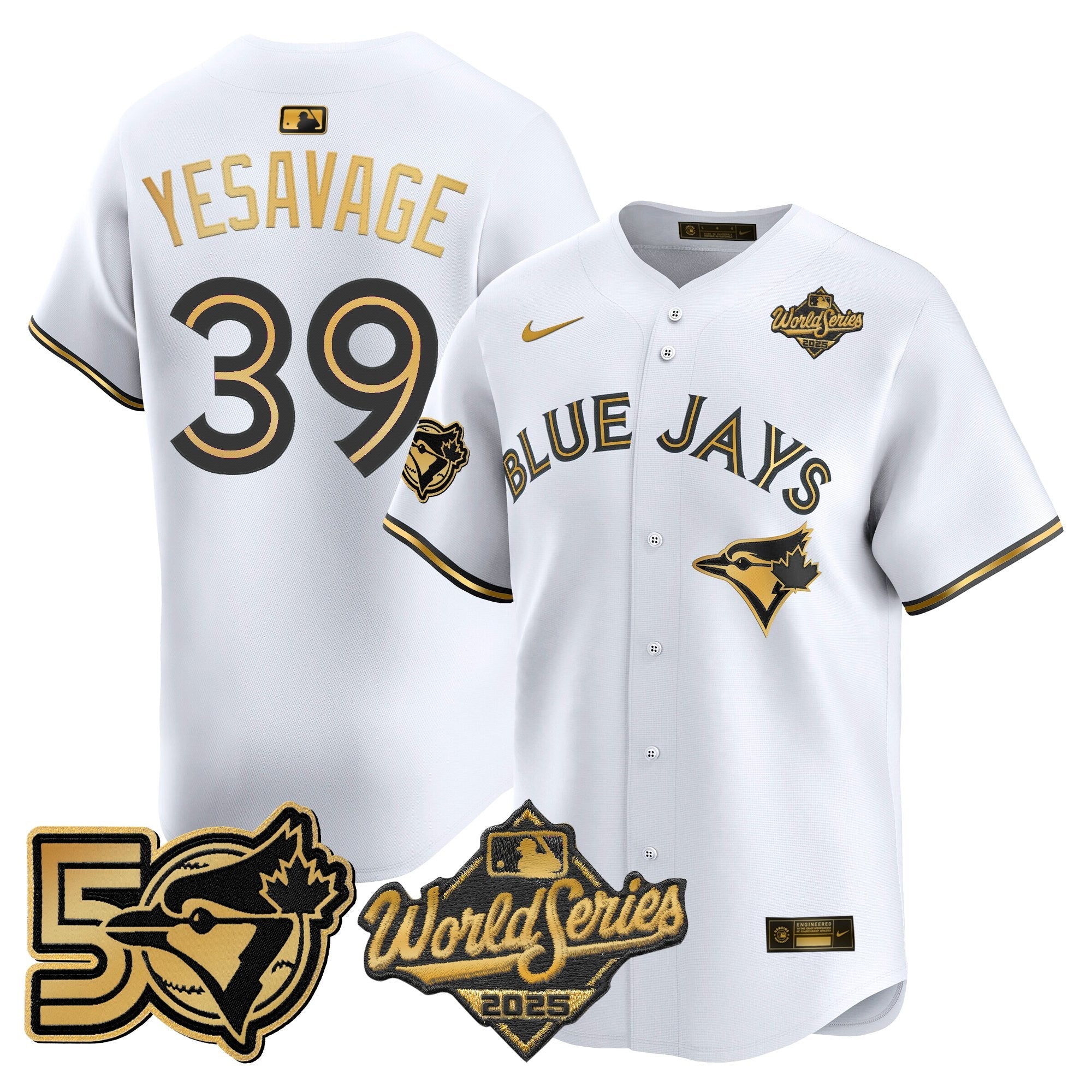 Men’s 2025 World Series Vapor Premier Limited Jersey – 50 Seasons Patch