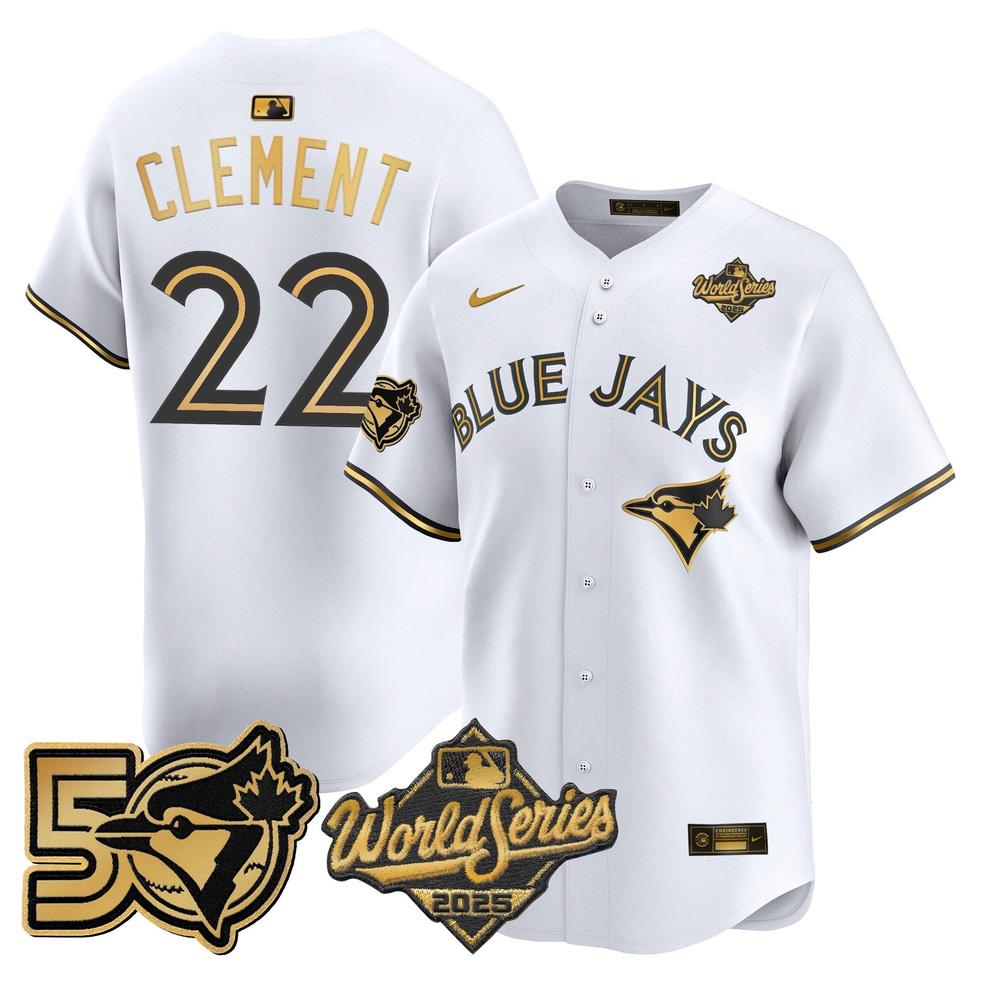 Men’s 2025 World Series Vapor Premier Limited Jersey – 50 Seasons Patch