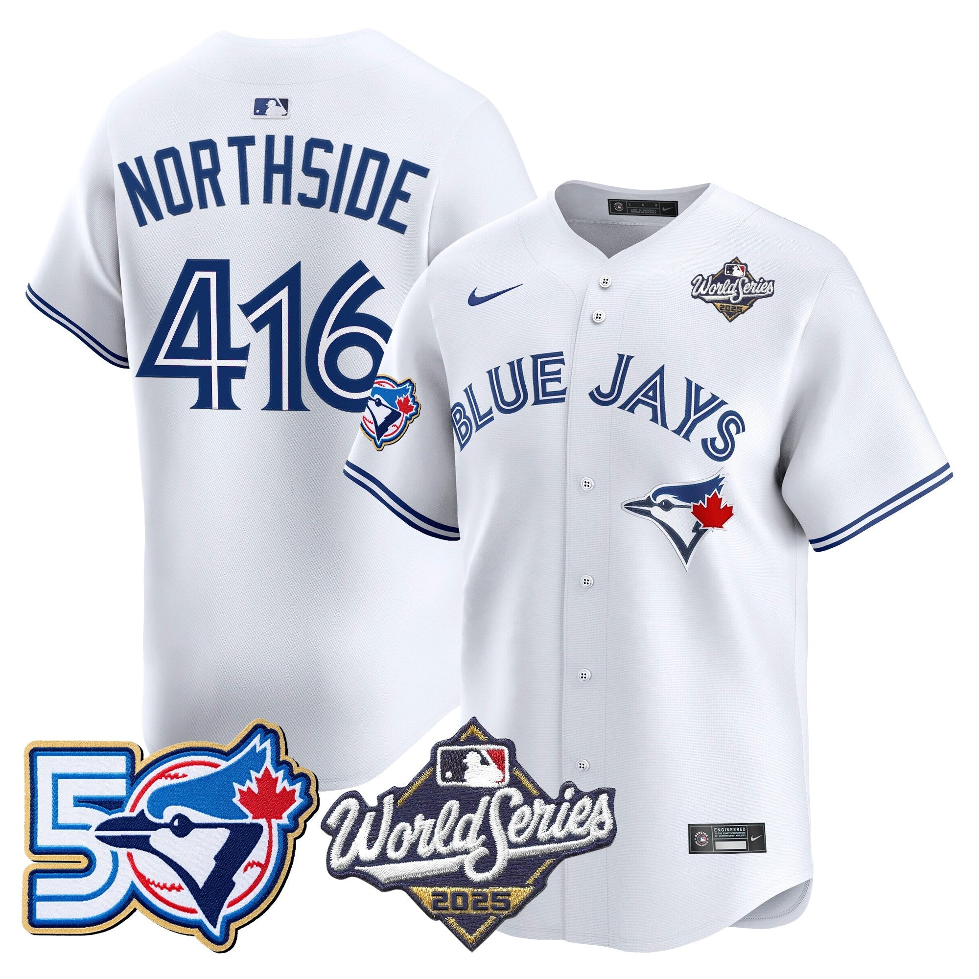Men’s 2025 World Series Vapor Premier Limited Jersey – 50 Seasons Patch