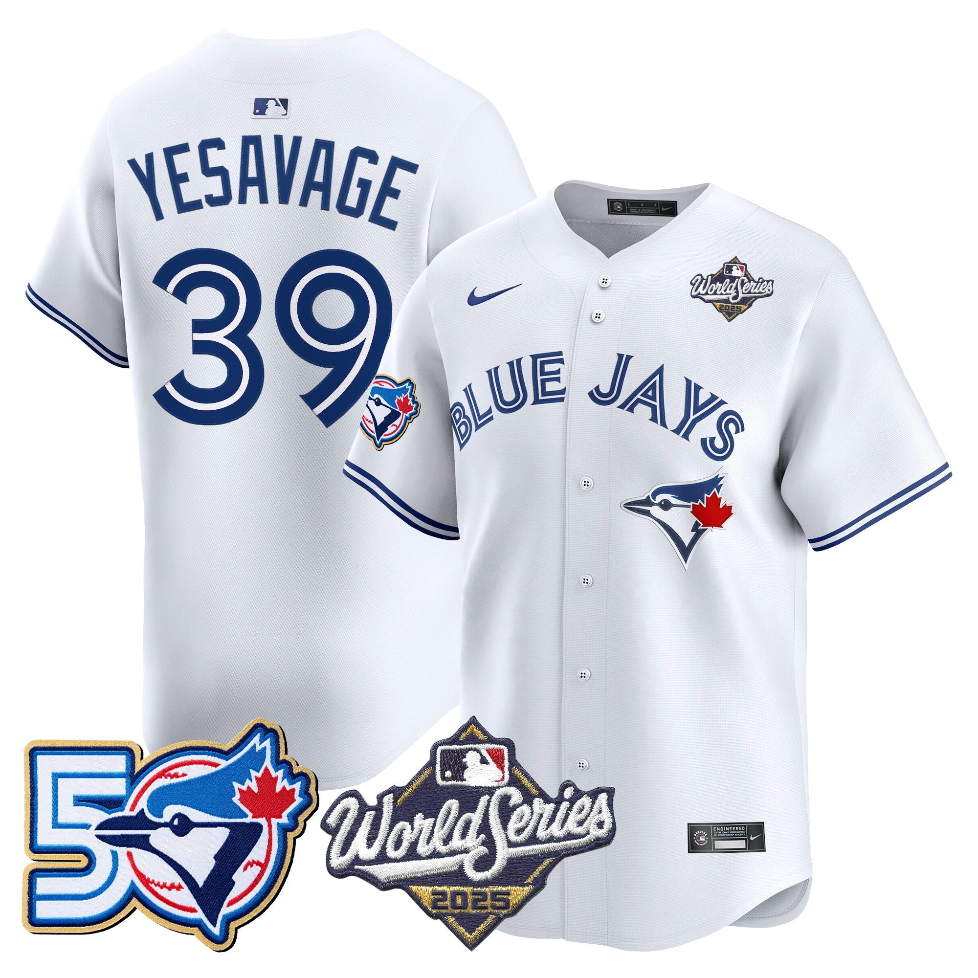 Men’s 2025 World Series Vapor Premier Limited Jersey – 50 Seasons Patch