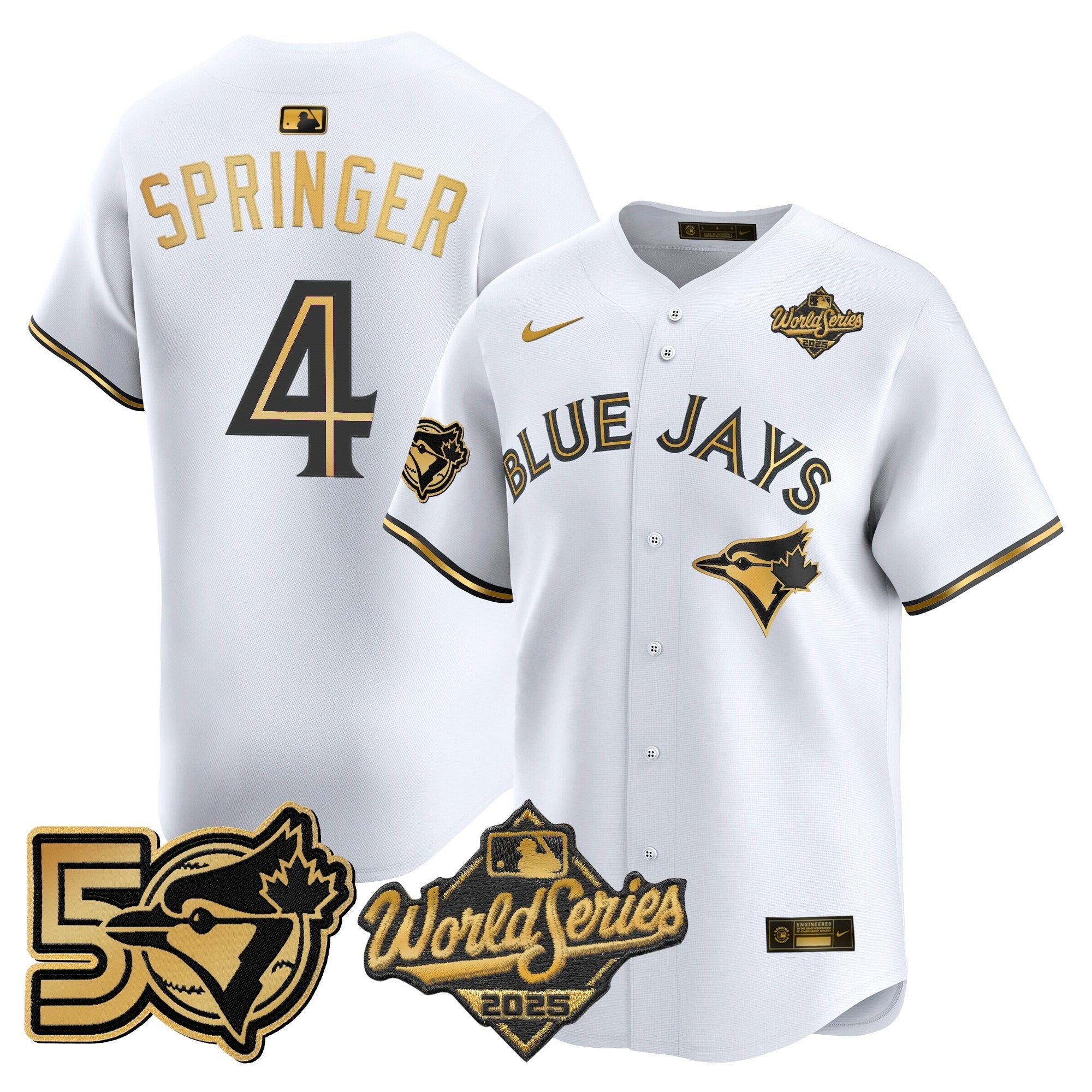 Men’s 2025 World Series Vapor Premier Limited Jersey – 50 Seasons Patch