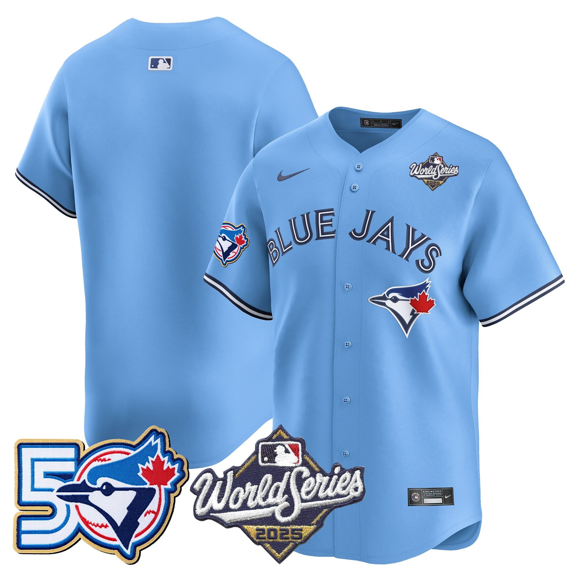 Men’s 2025 World Series Vapor Premier Limited Jersey – 50 Seasons Patch