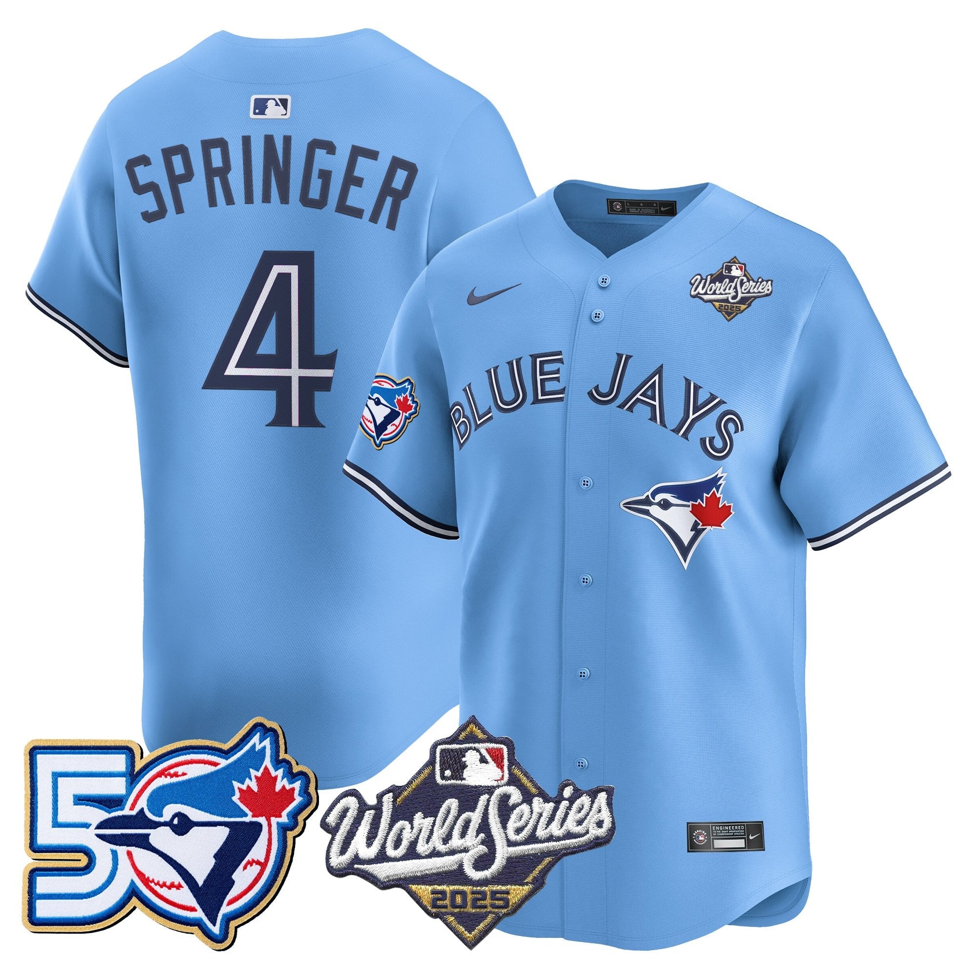 Men’s 2025 World Series Vapor Premier Limited Jersey – 50 Seasons Patch
