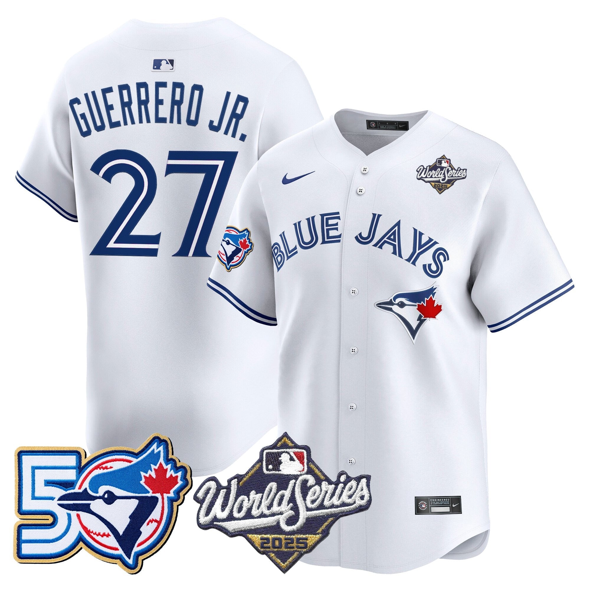 Men’s 2025 World Series Vapor Premier Limited Jersey – 50 Seasons Patch