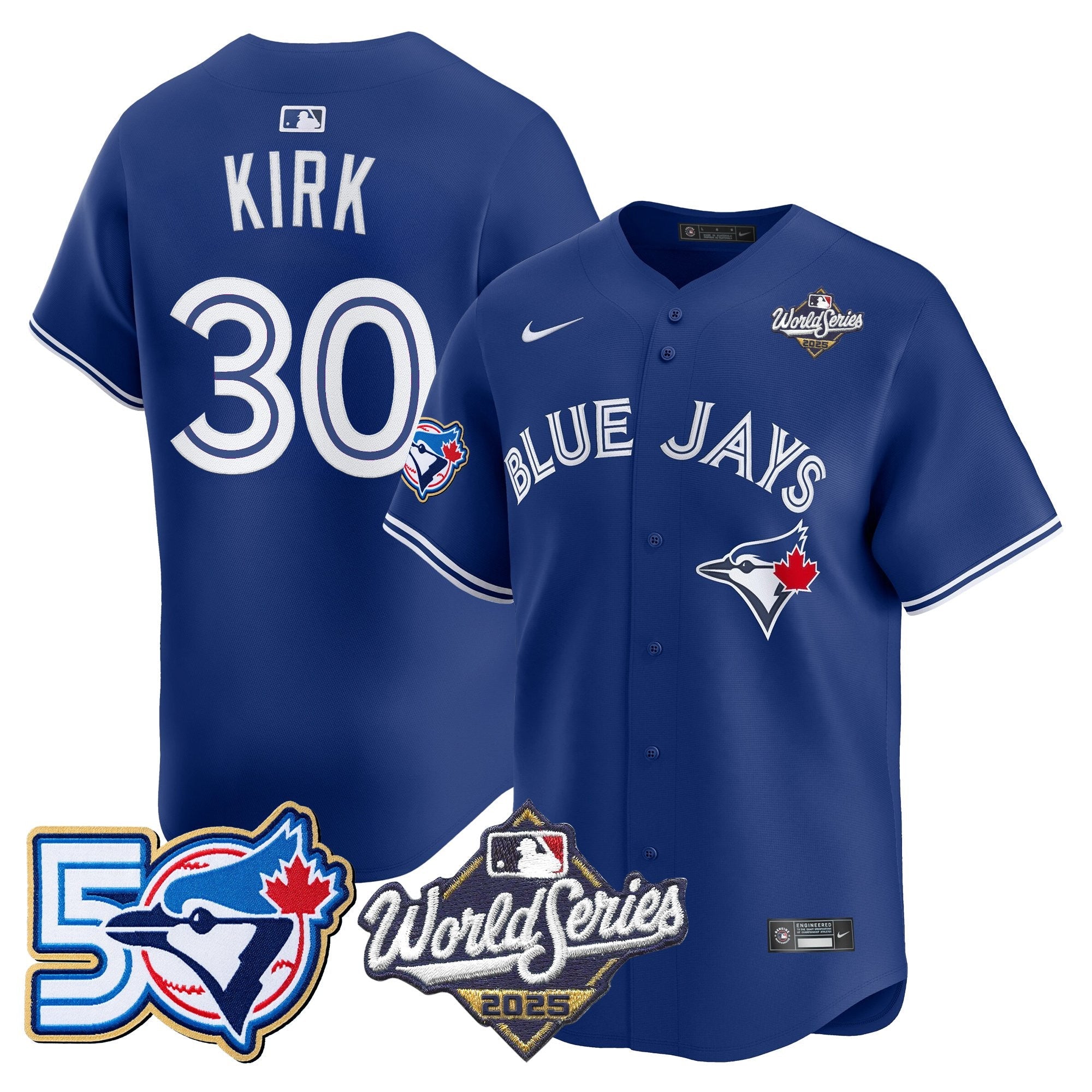 Men’s 2025 World Series Vapor Premier Limited Jersey – 50 Seasons Patch