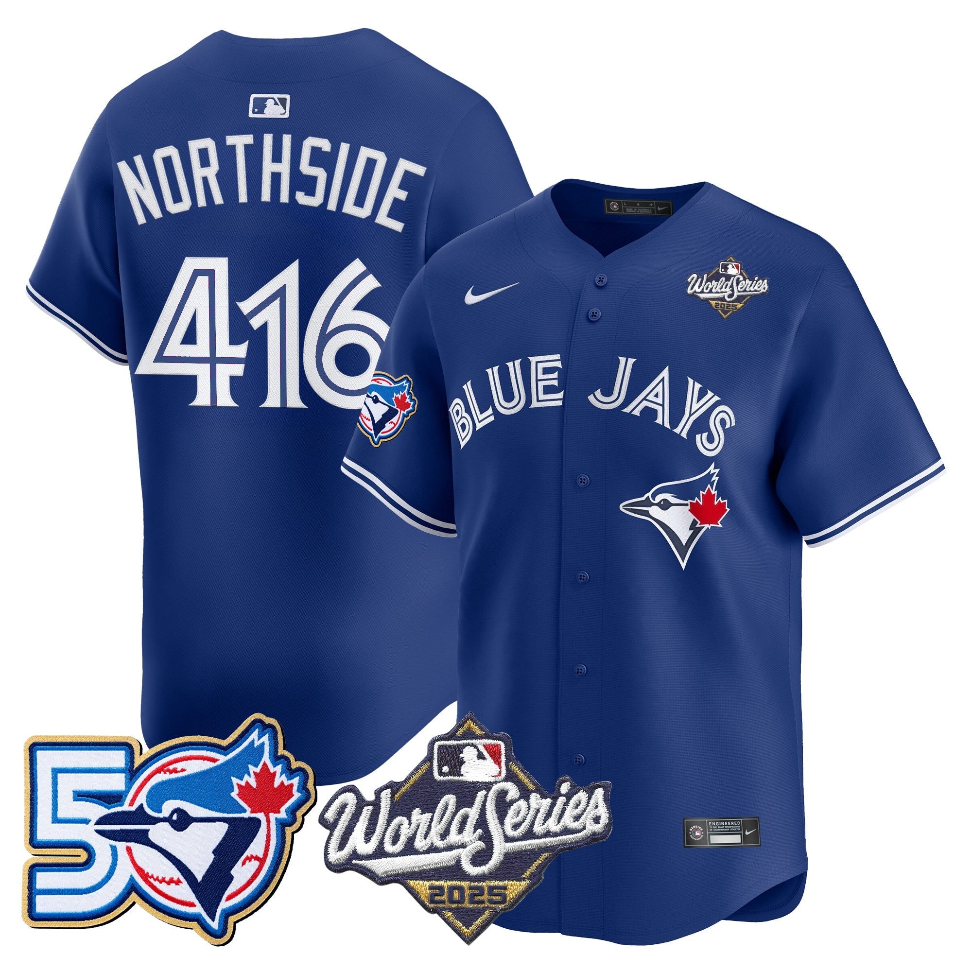 Men’s 2025 World Series Vapor Premier Limited Jersey – 50 Seasons Patch