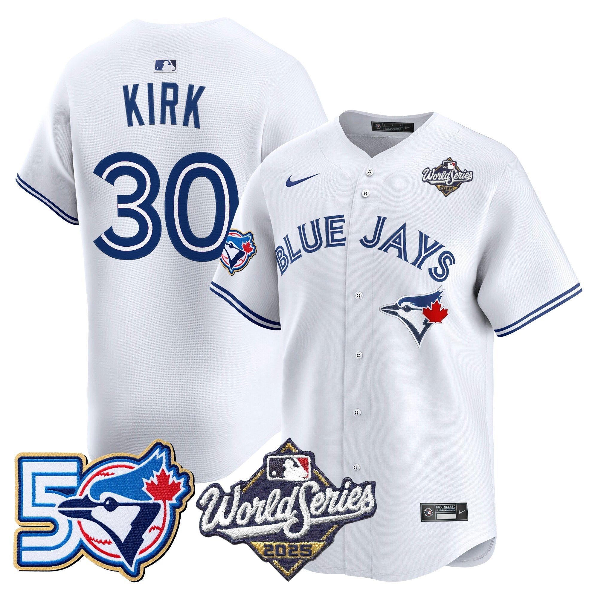 Men’s 2025 World Series Vapor Premier Limited Jersey – 50 Seasons Patch