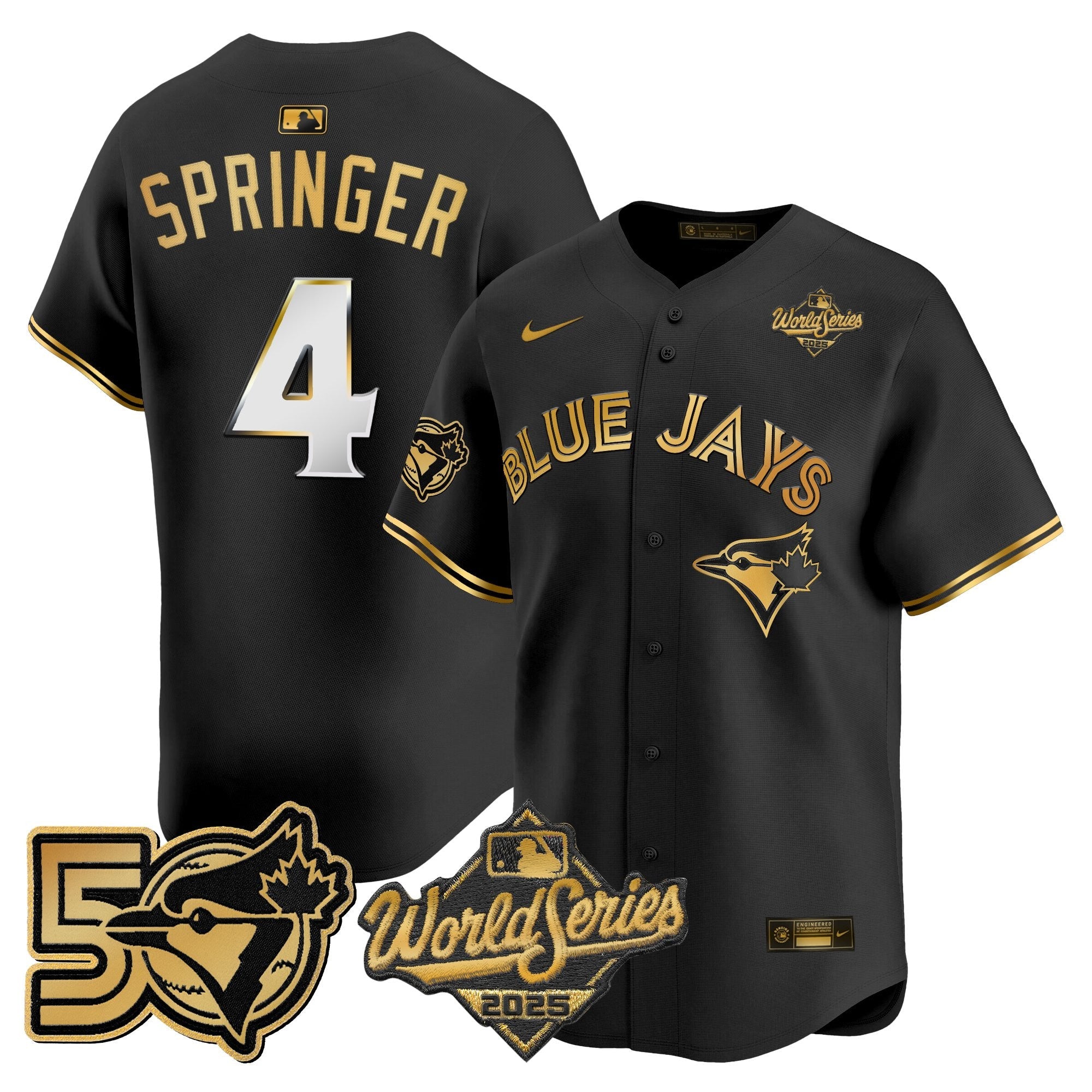 Men’s 2025 World Series Vapor Premier Limited Jersey – 50 Seasons Patch