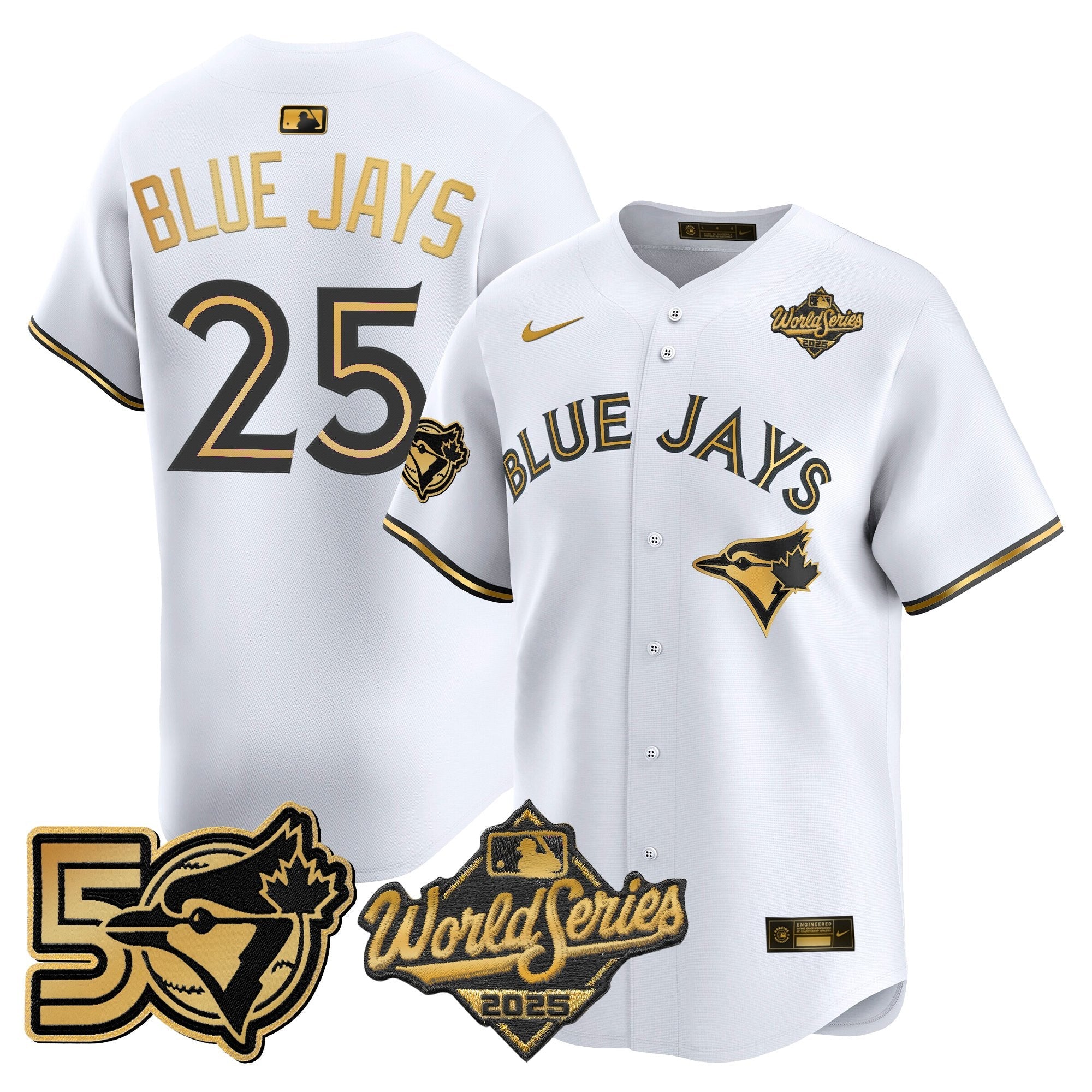 Men’s 2025 World Series Vapor Premier Limited Jersey – 50 Seasons Patch