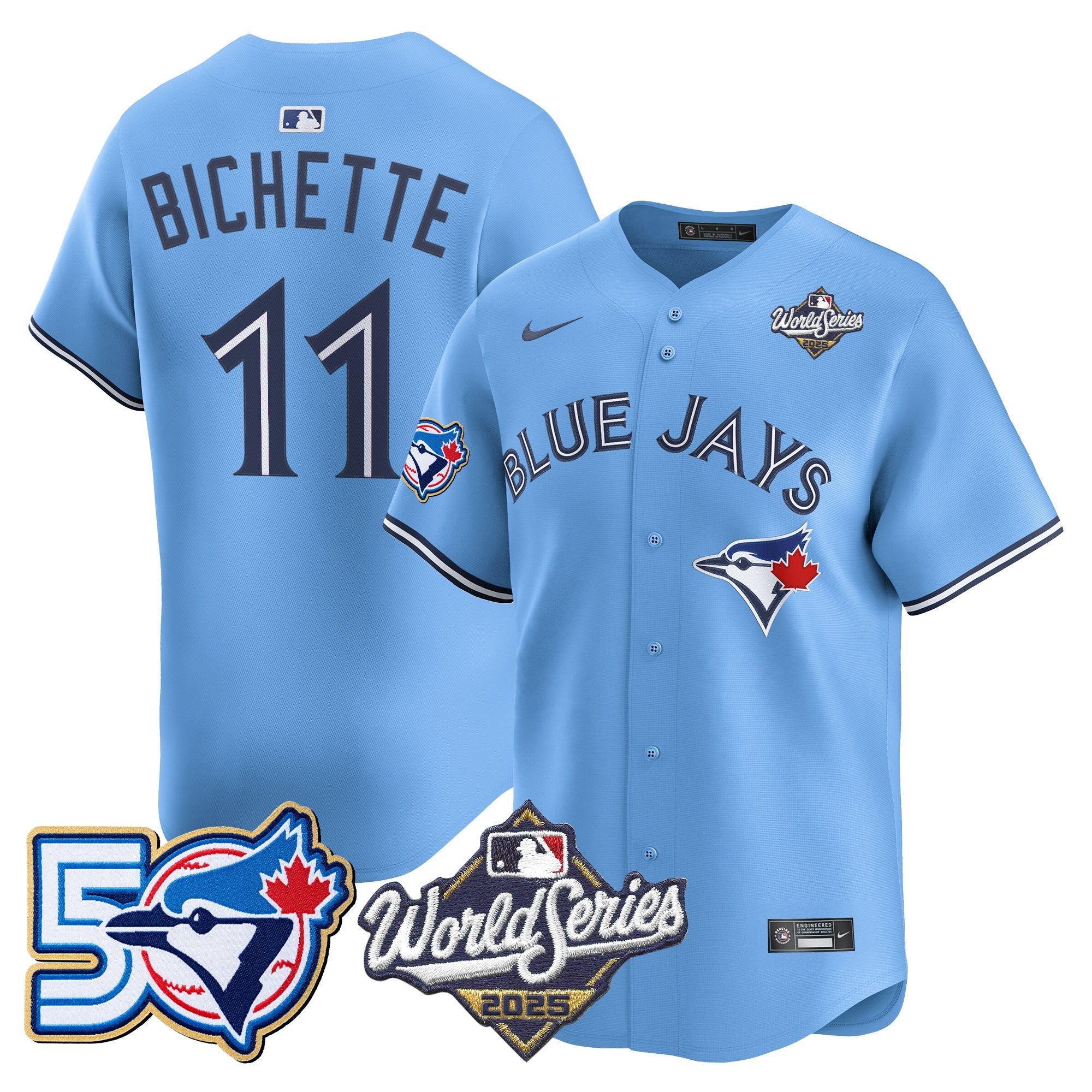 Men’s 2025 World Series Vapor Premier Limited Jersey – 50 Seasons Patch