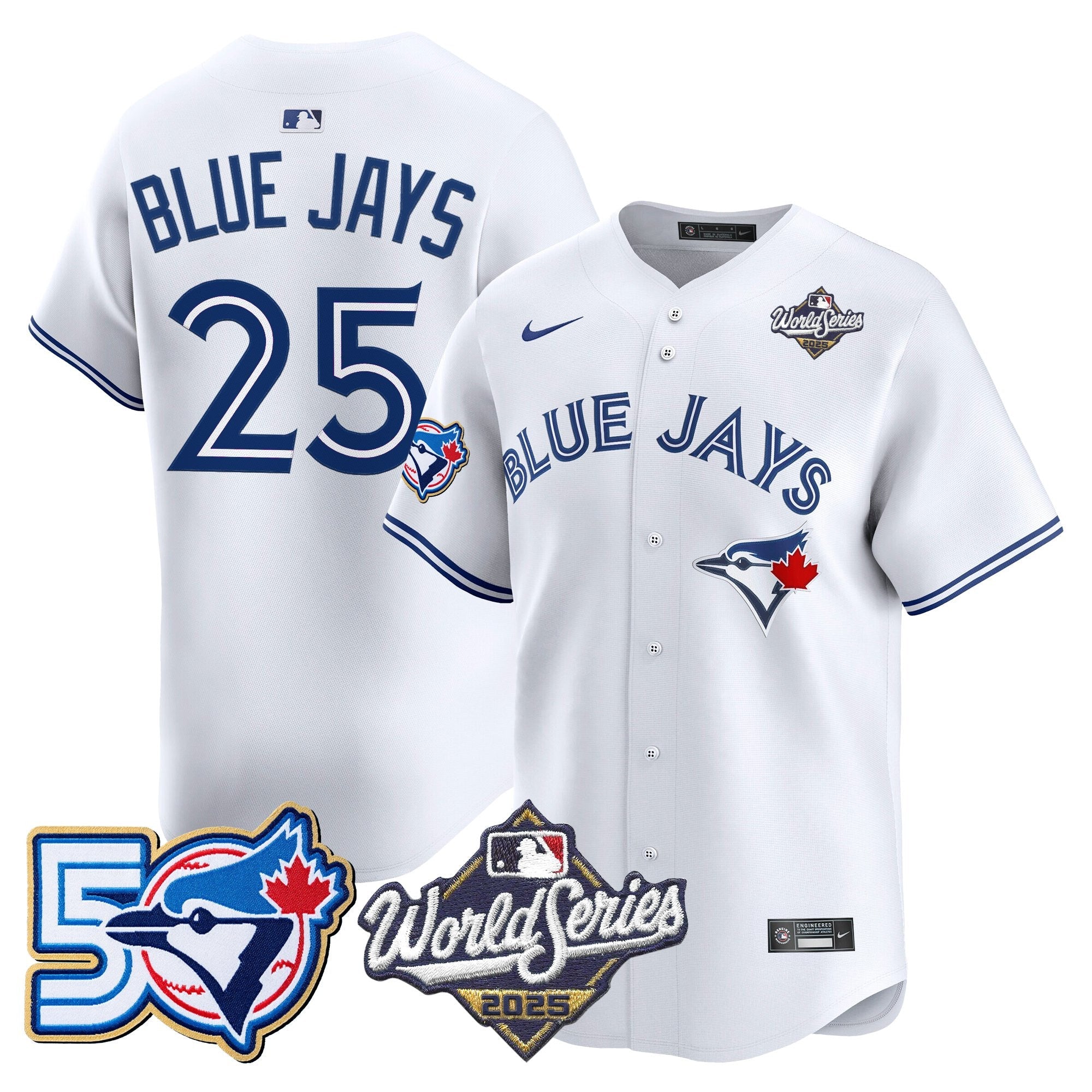 Men’s 2025 World Series Vapor Premier Limited Jersey – 50 Seasons Patch