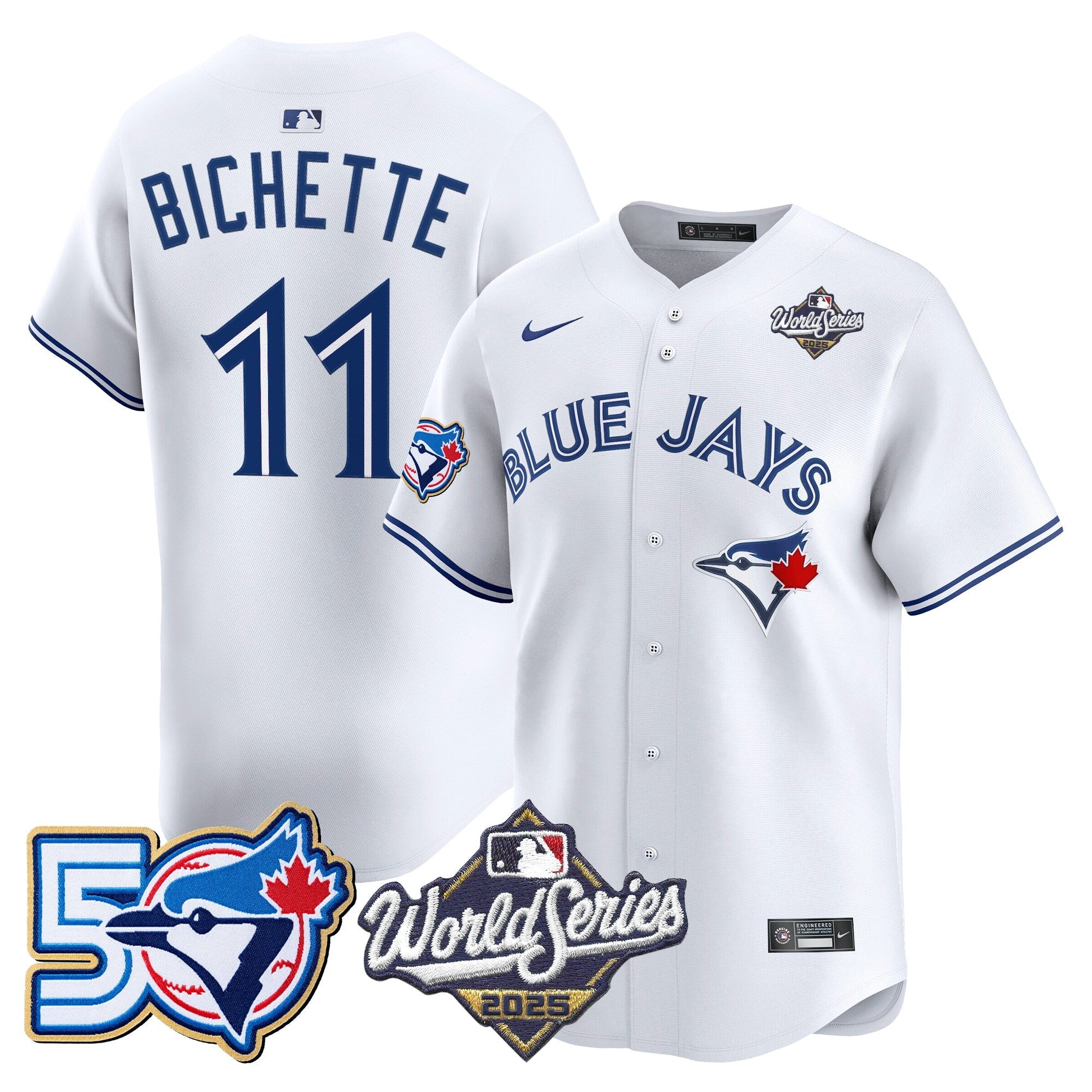 Men’s 2025 World Series Vapor Premier Limited Jersey – 50 Seasons Patch