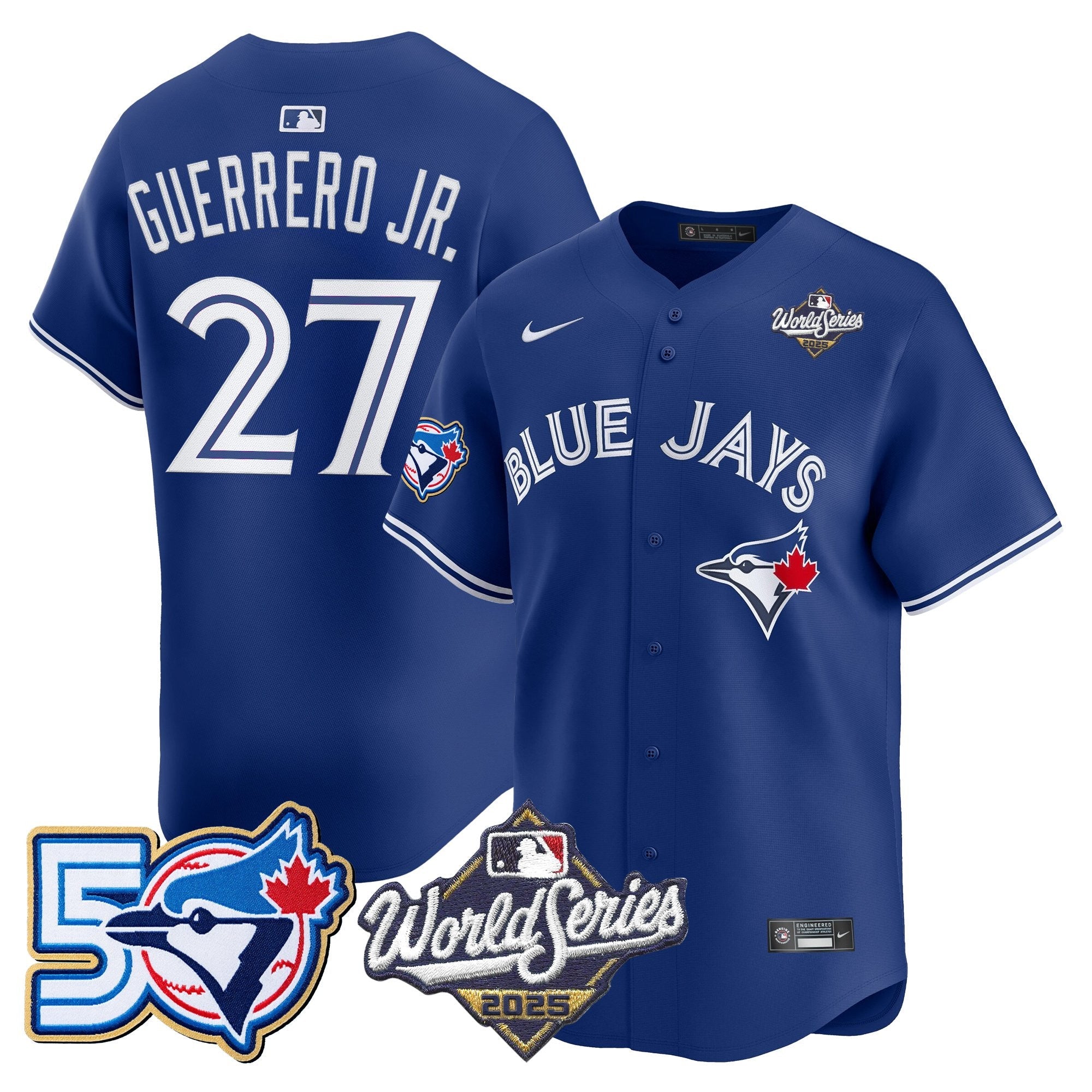 Men’s 2025 World Series Vapor Premier Limited Jersey – 50 Seasons Patch