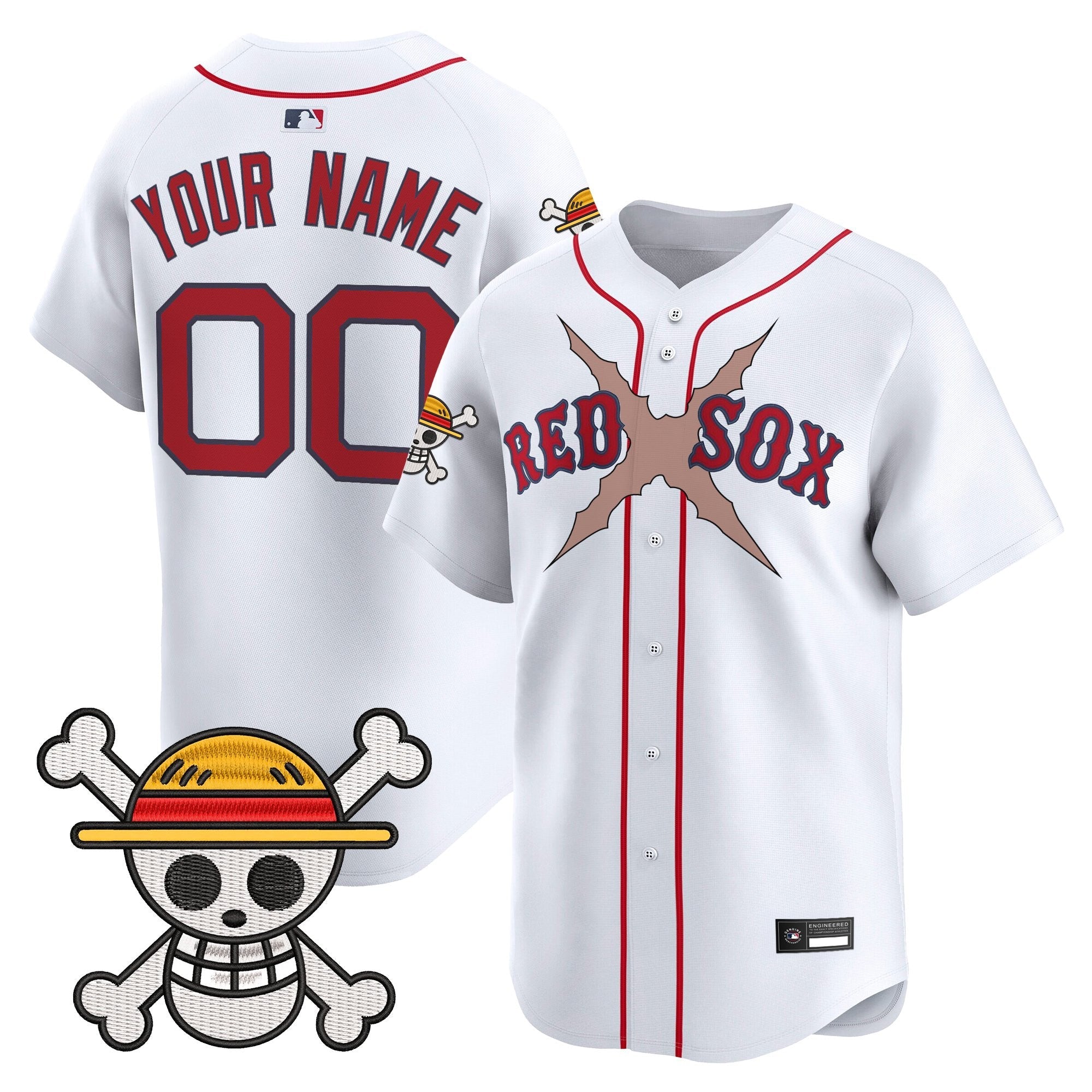 One Piece Vapor Premier Limited Custom Jersey – Stitched