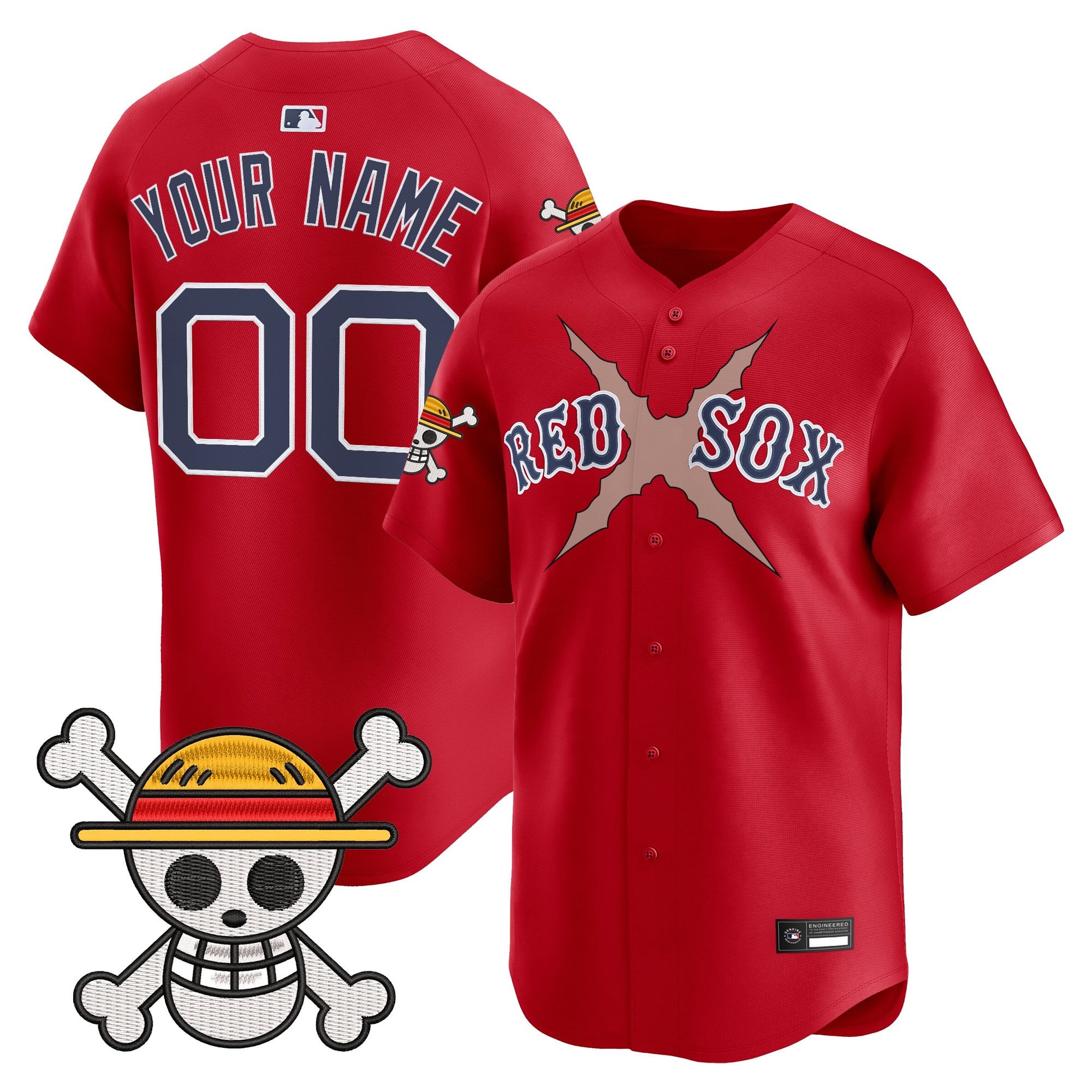 One Piece Vapor Premier Limited Custom Jersey – Stitched