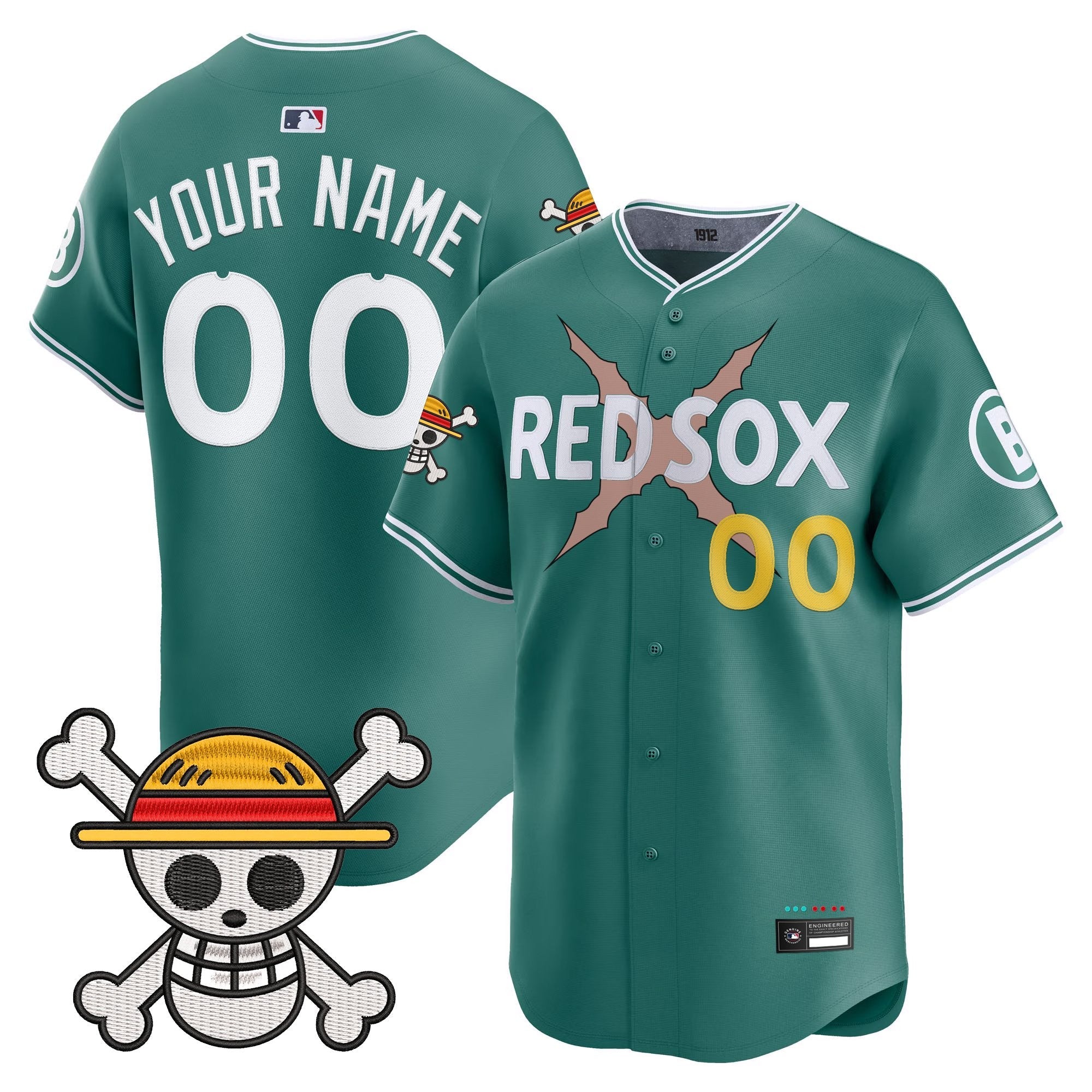 One Piece Vapor Premier Limited Custom Jersey – Stitched
