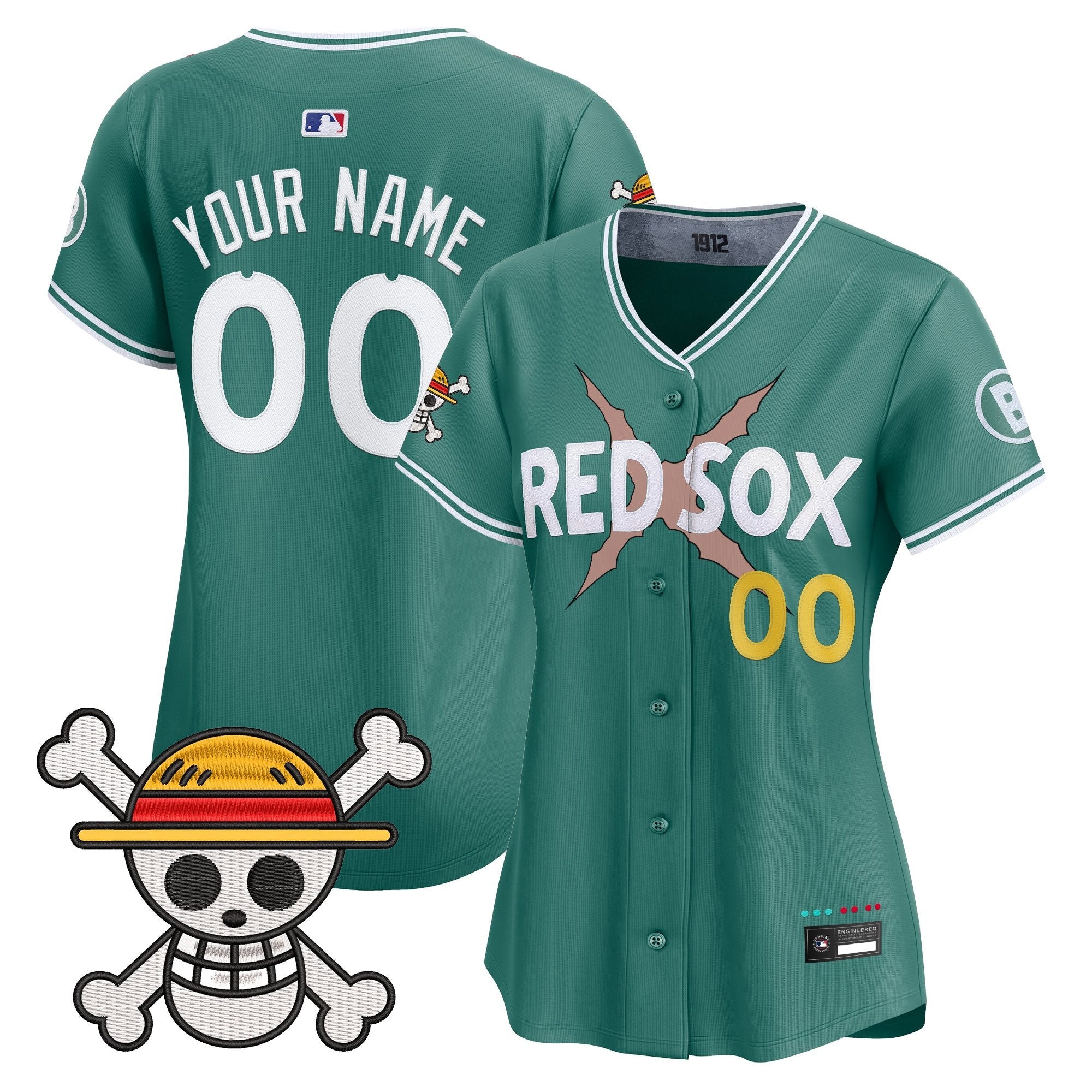 One Piece Vapor Premier Limited Custom Jersey – Stitched