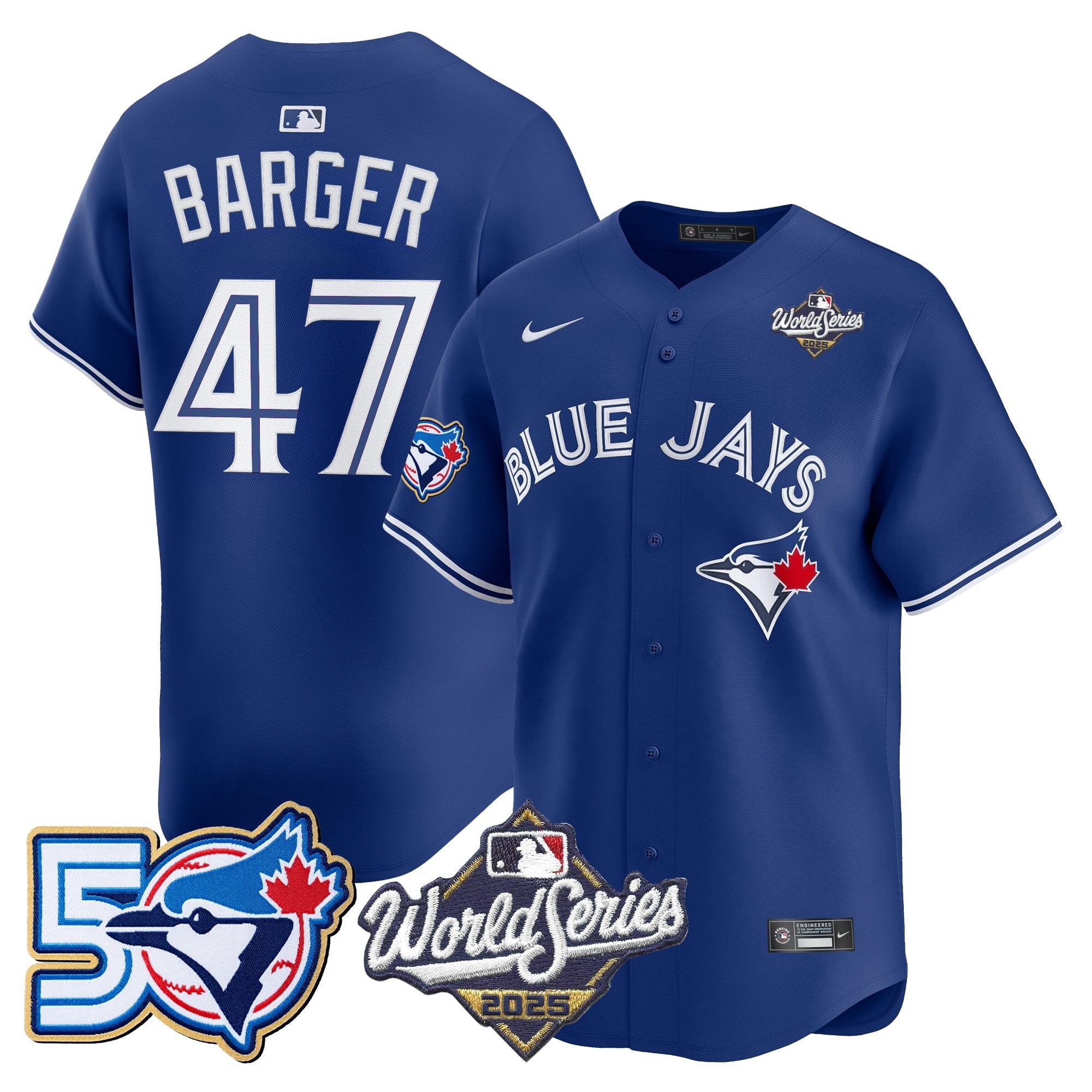 Men’s 2025 World Series Vapor Premier Limited Jersey – 50 Seasons Patch