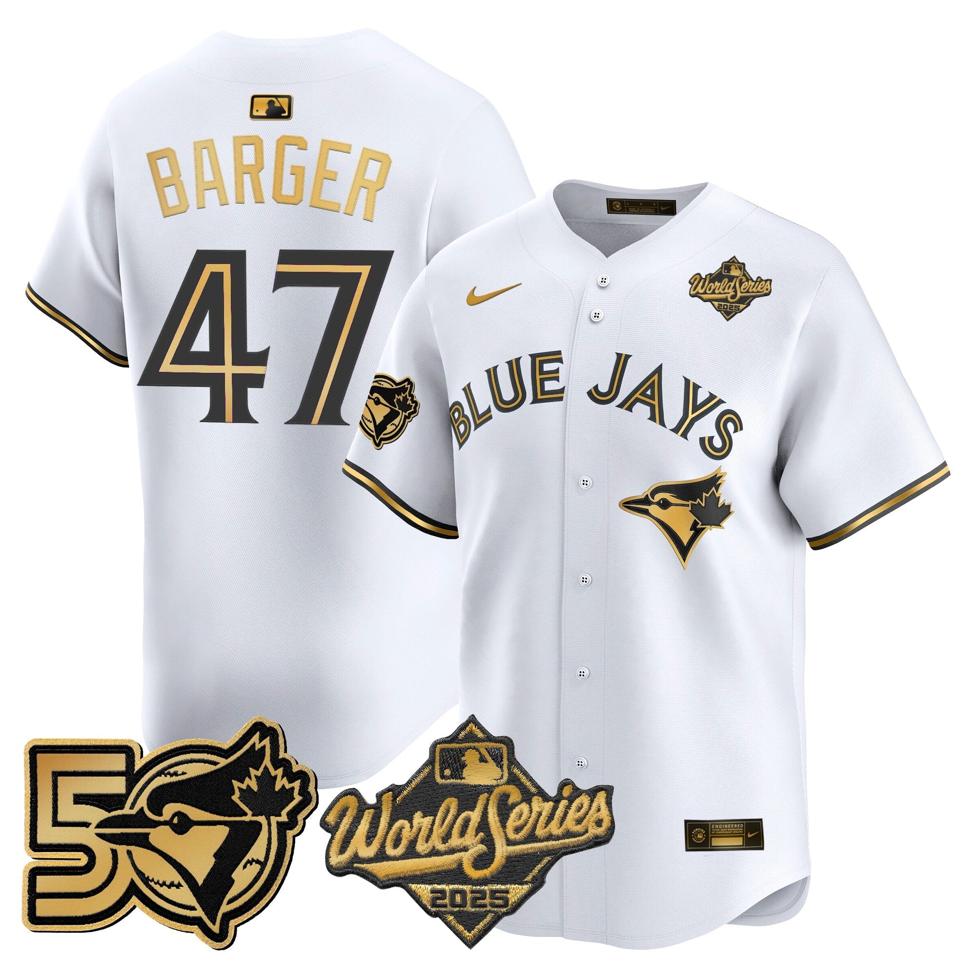 Men’s 2025 World Series Vapor Premier Limited Jersey – 50 Seasons Patch