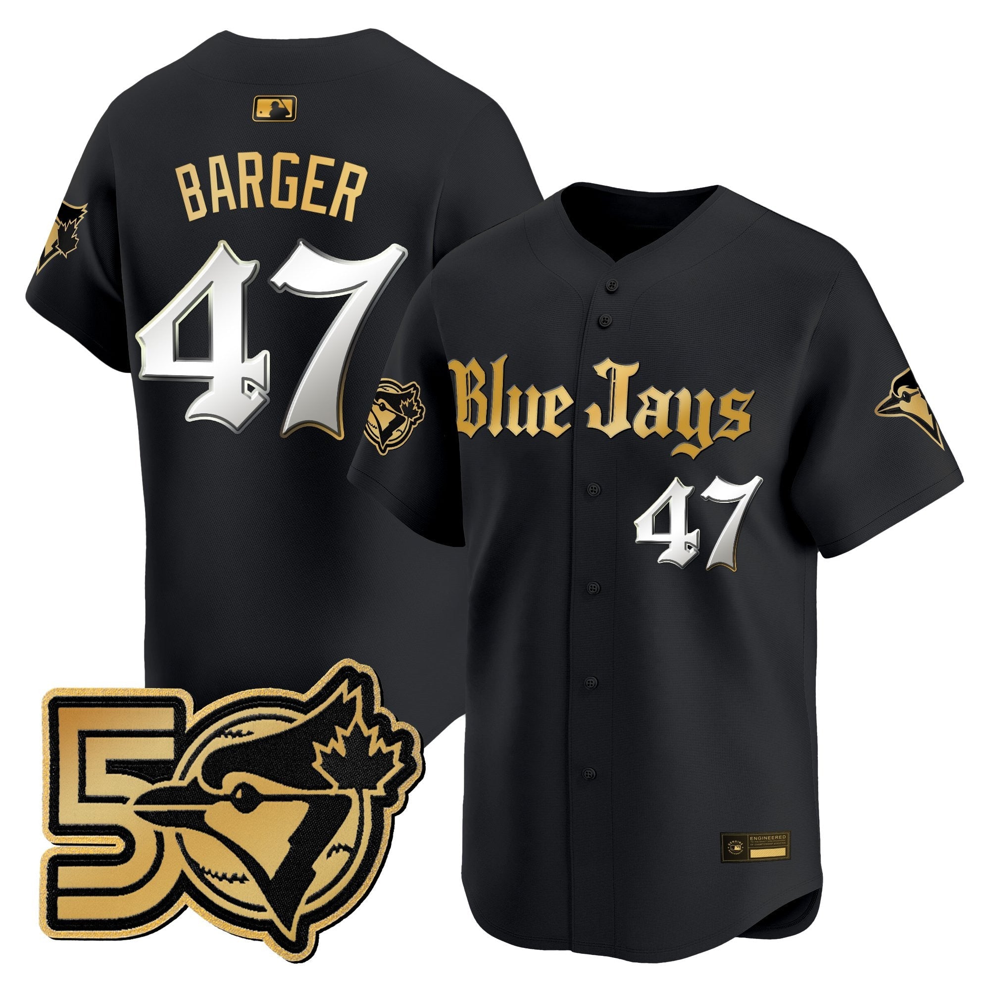 Men’s 50 Seasons Patch Vapor Premier Limited Jersey – Gothic North Edition