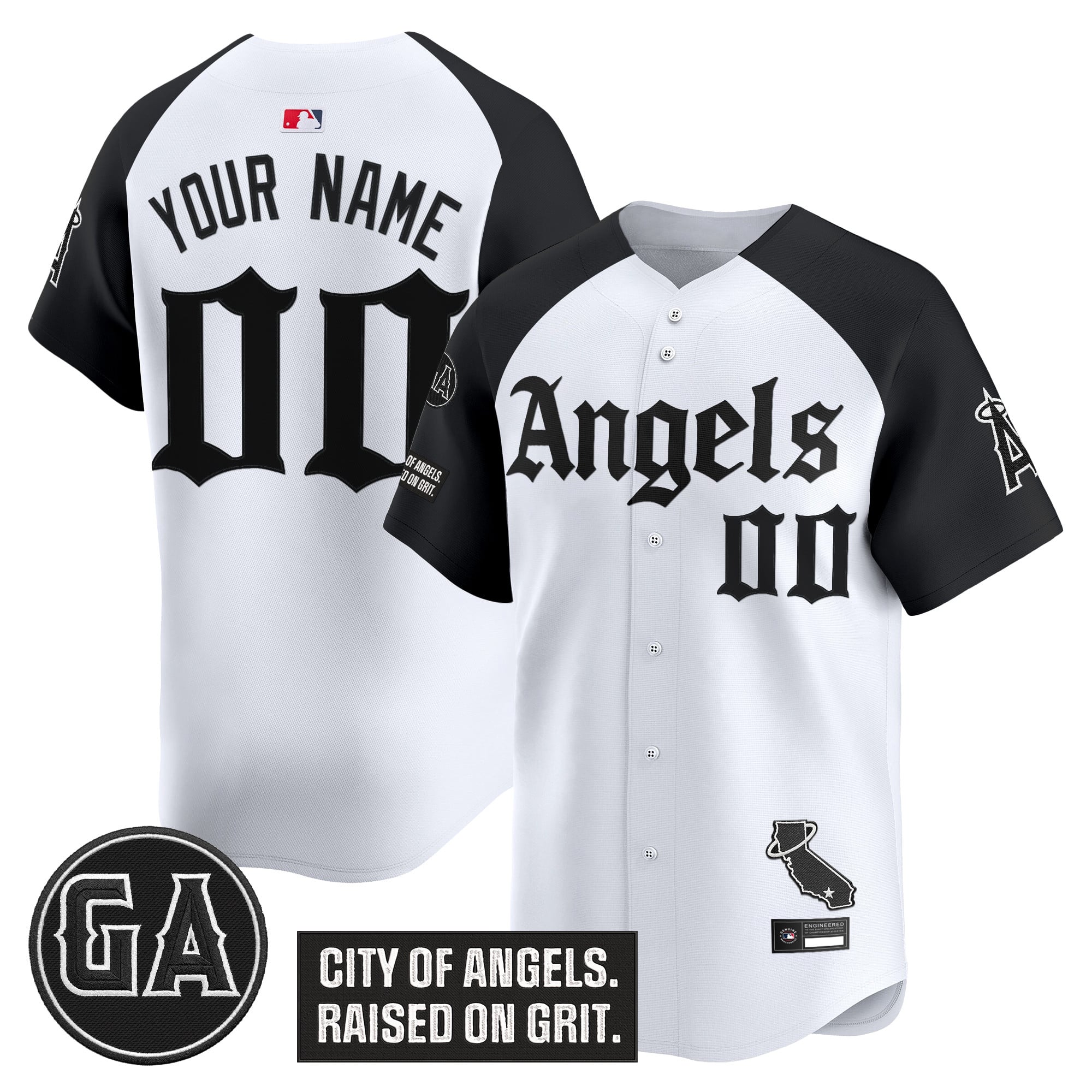 ‘Garret Anderson Tribute Patch’ Vapor Premier Limited Custom Jersey – Gothic Edition