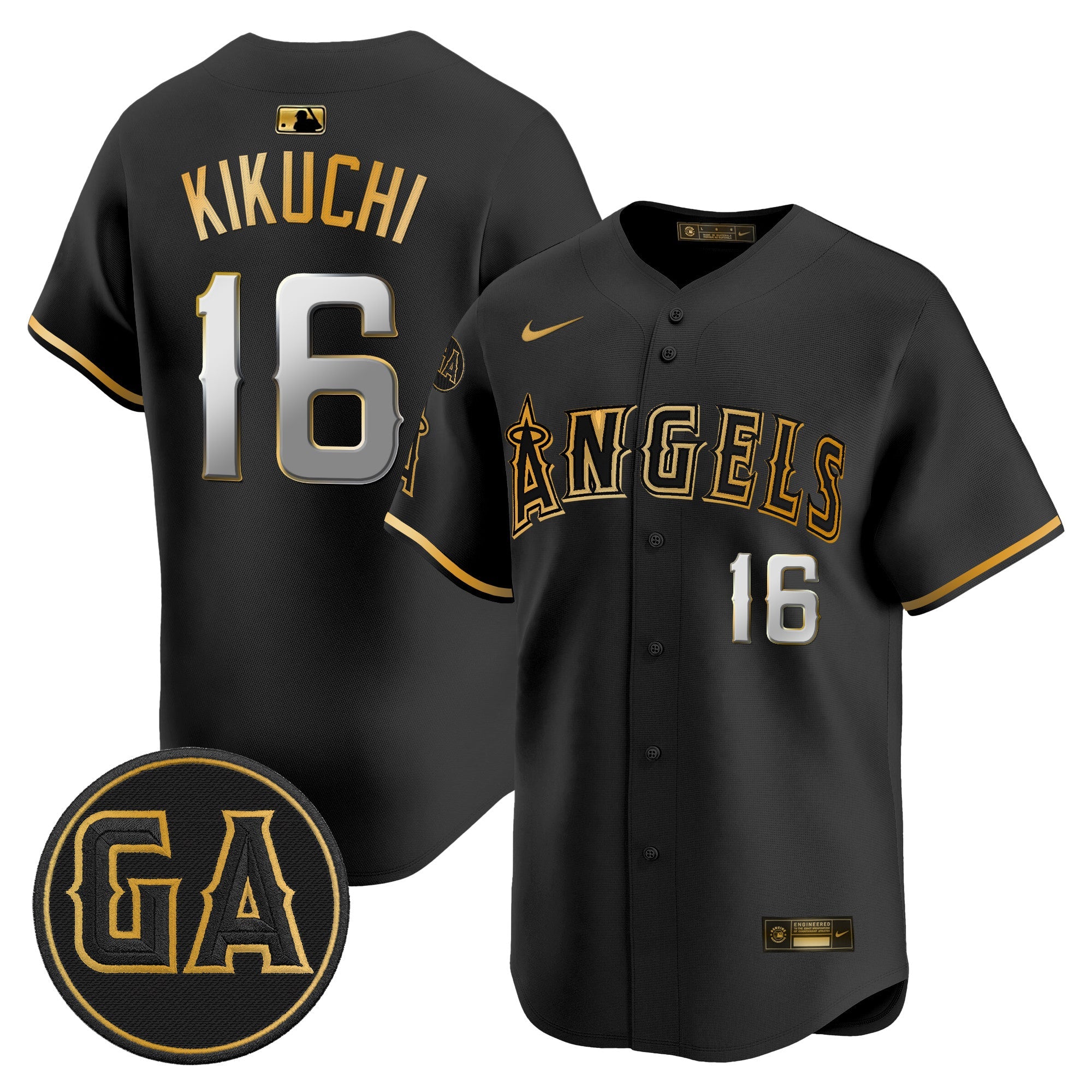 Men’s ‘Garret Anderson Tribute Patch’ Vapor Premier Limited Jersey