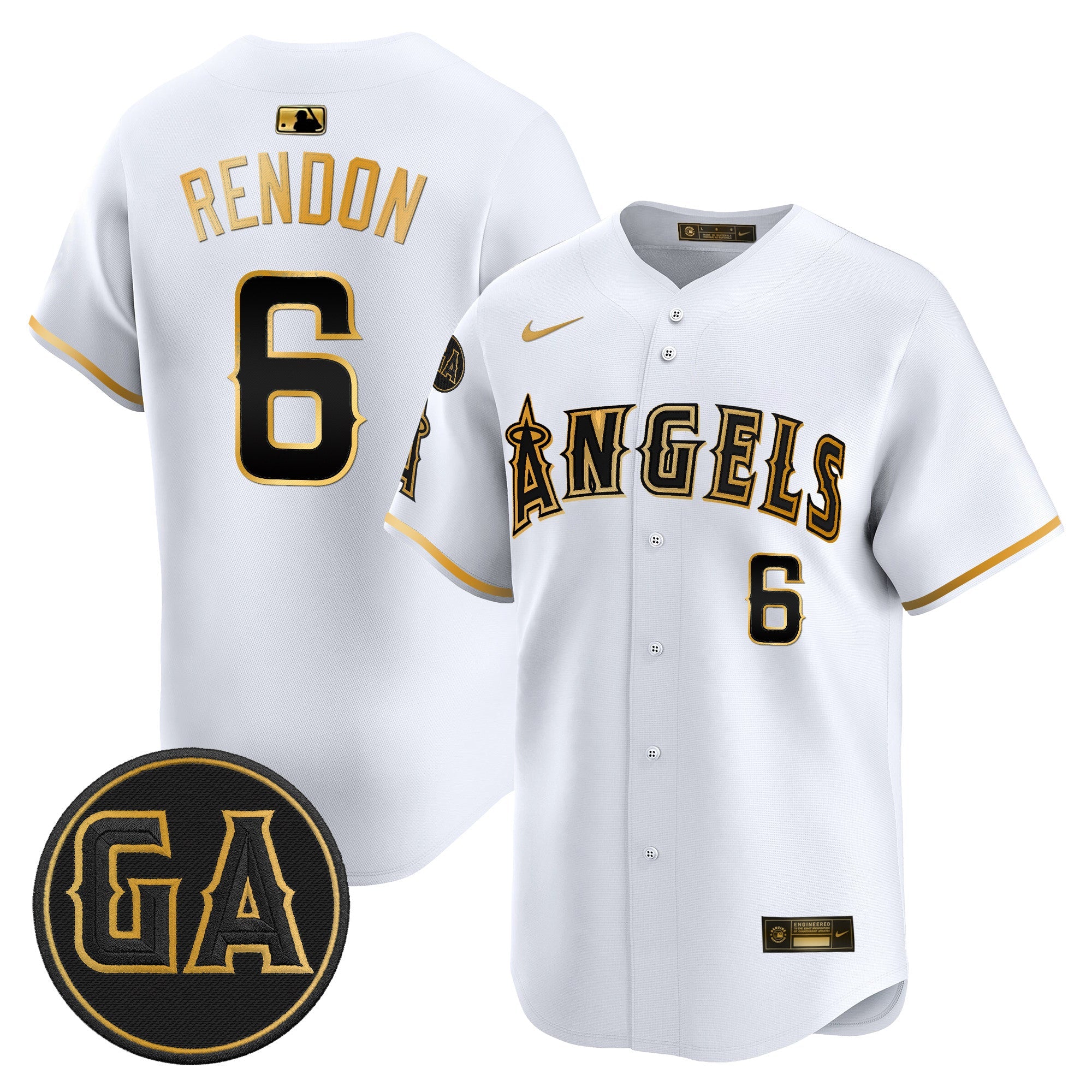 Men’s ‘Garret Anderson Tribute Patch’ Vapor Premier Limited Jersey