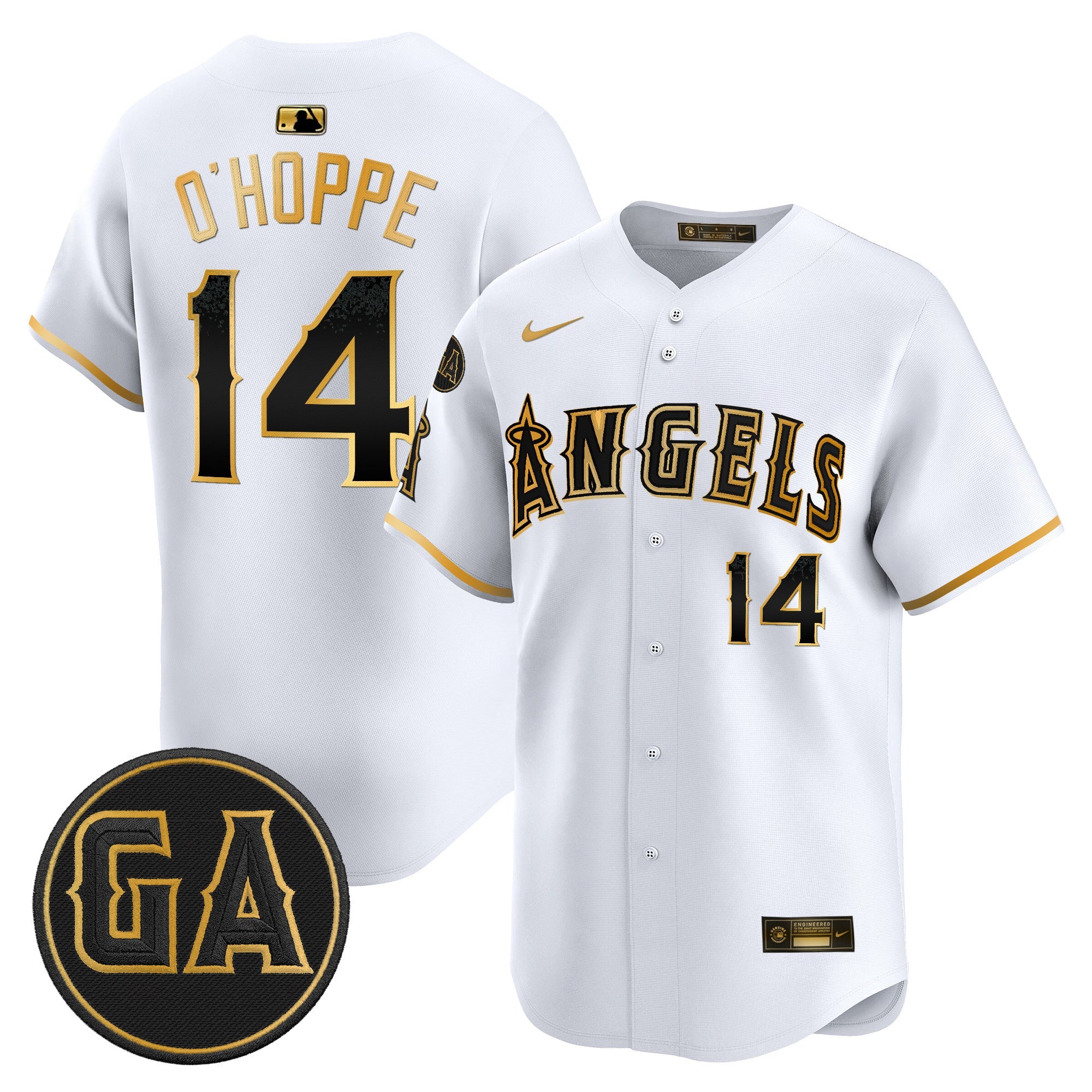 Men’s ‘Garret Anderson Tribute Patch’ Vapor Premier Limited Jersey