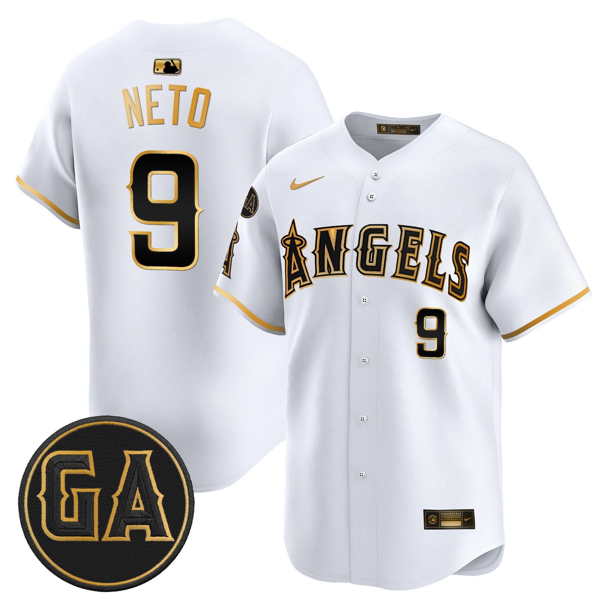 Men’s ‘Garret Anderson Tribute Patch’ Vapor Premier Limited Jersey