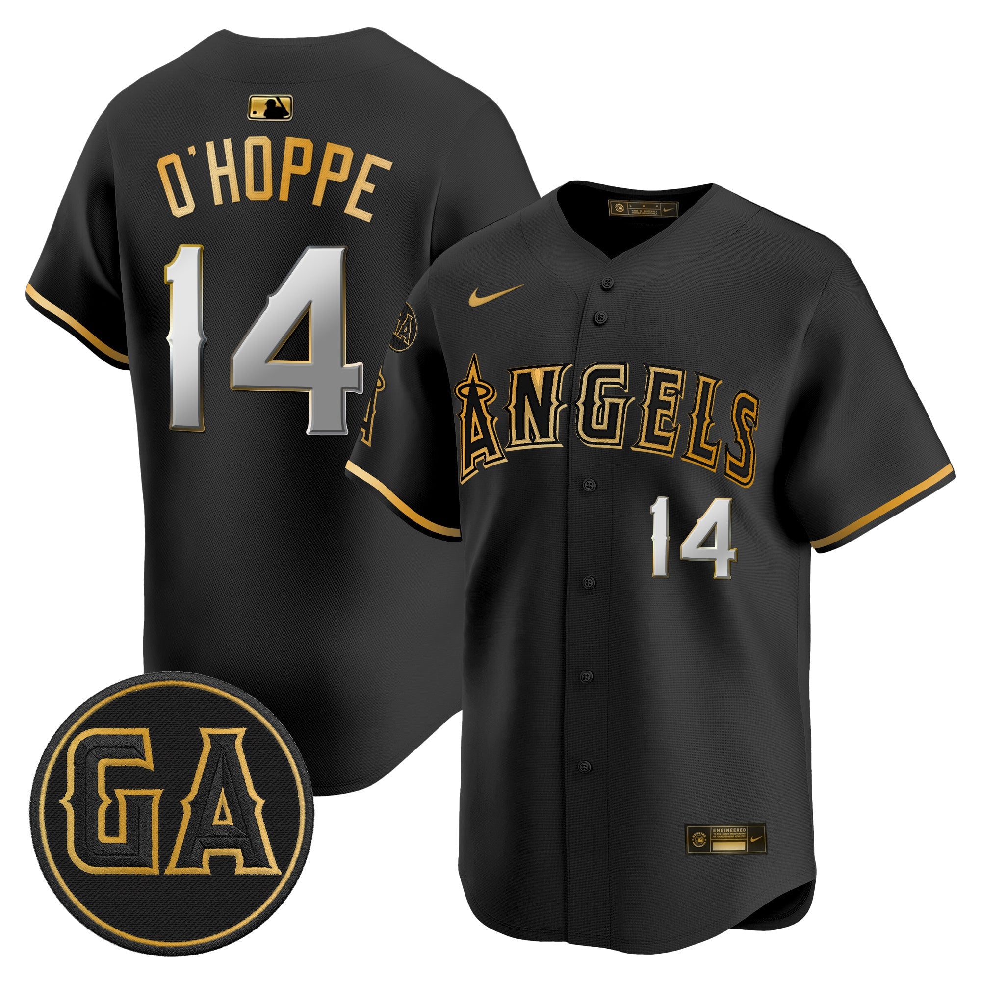 Men’s ‘Garret Anderson Tribute Patch’ Vapor Premier Limited Jersey